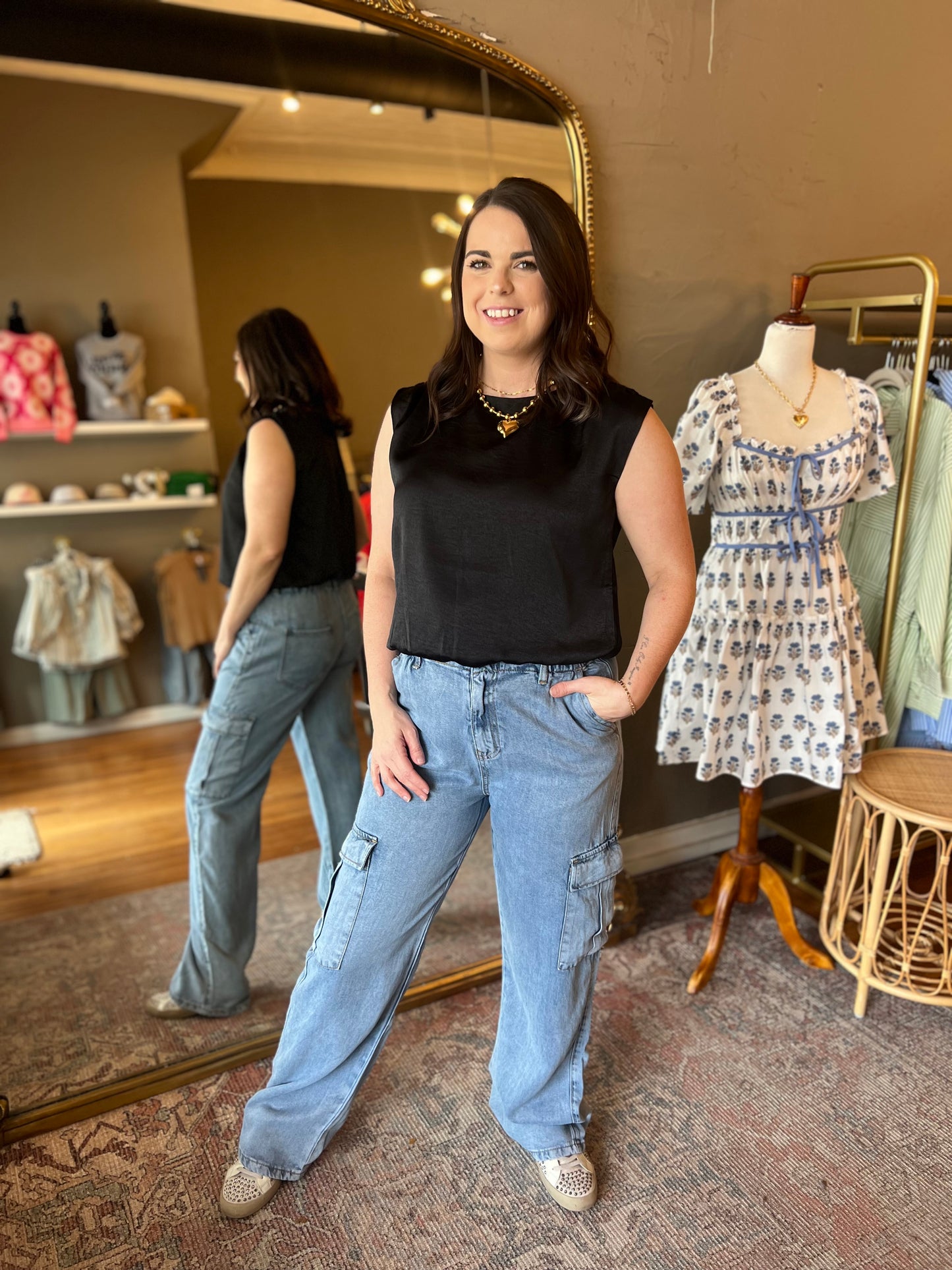 Tencel Cargo Pants