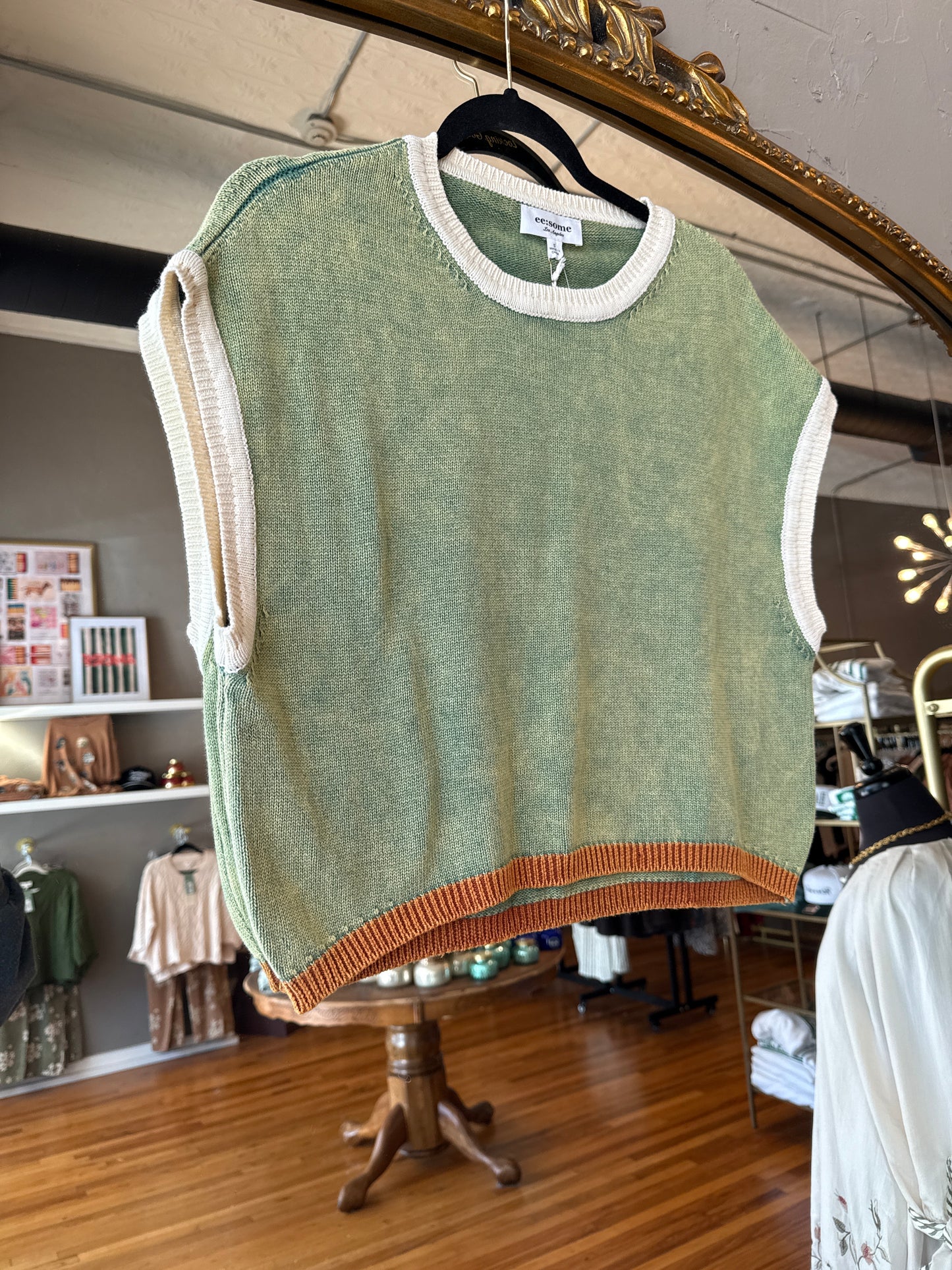 Emerald Mineral Sweater