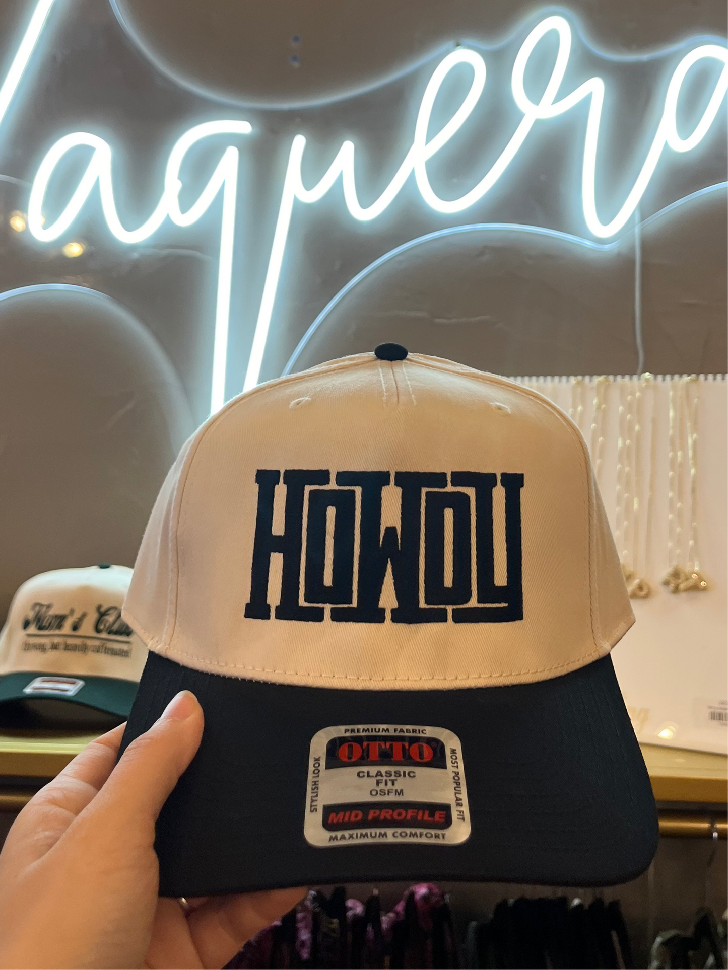 Howdy Embroidered Trucker Hat
