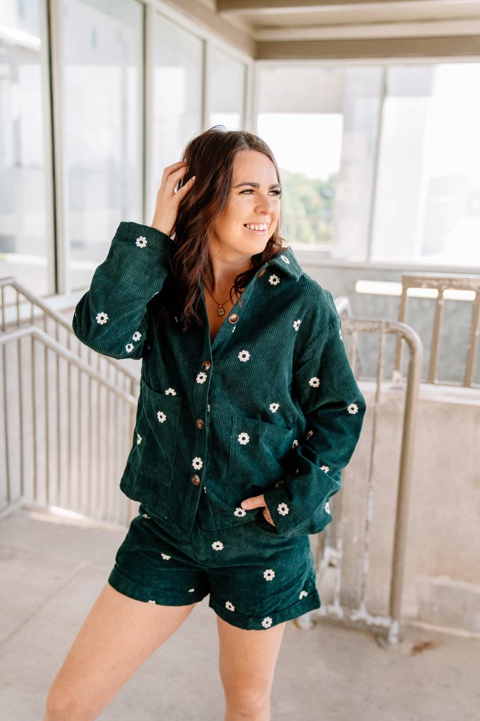 Corduroy Daisy Set