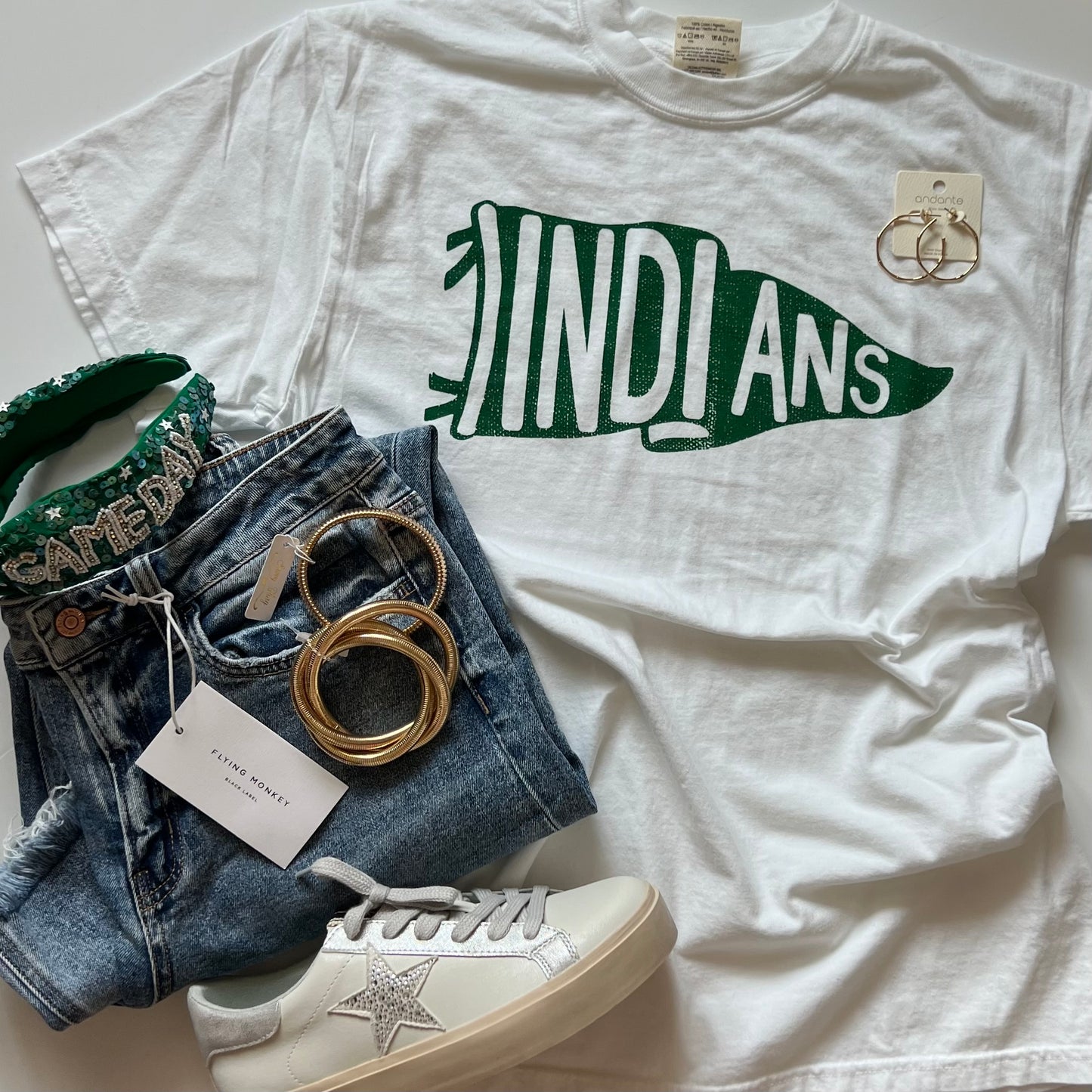 Indians Flag Tee