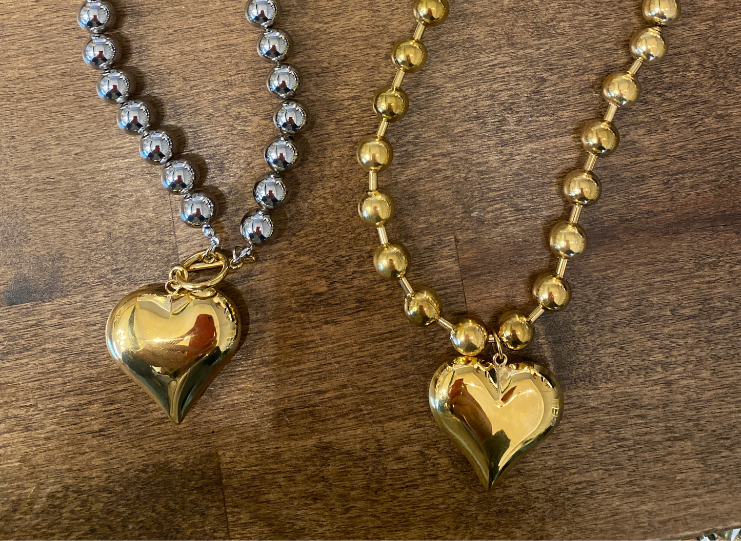 Chunky Heart Necklace