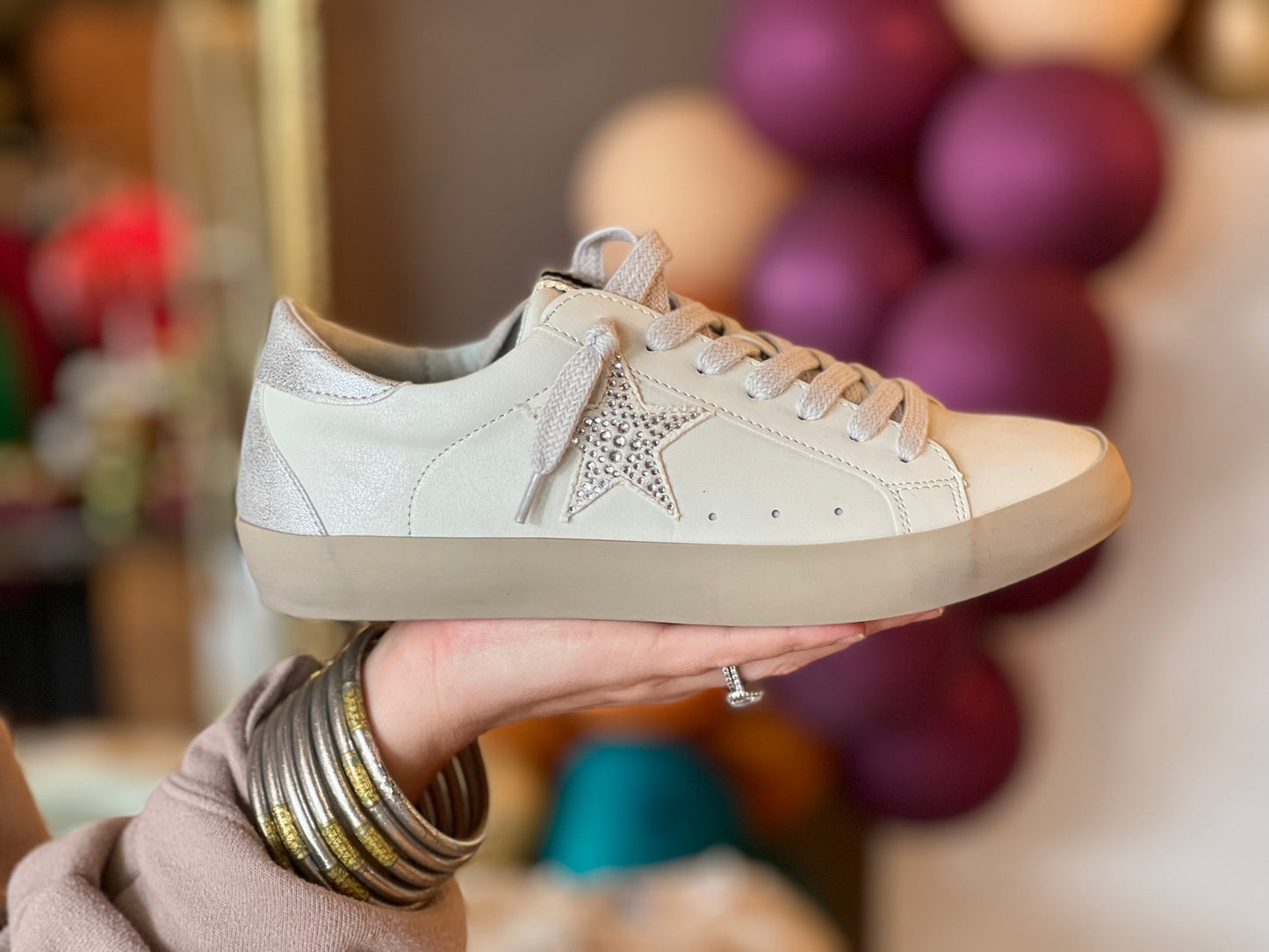 Paula Crystal Sneaker