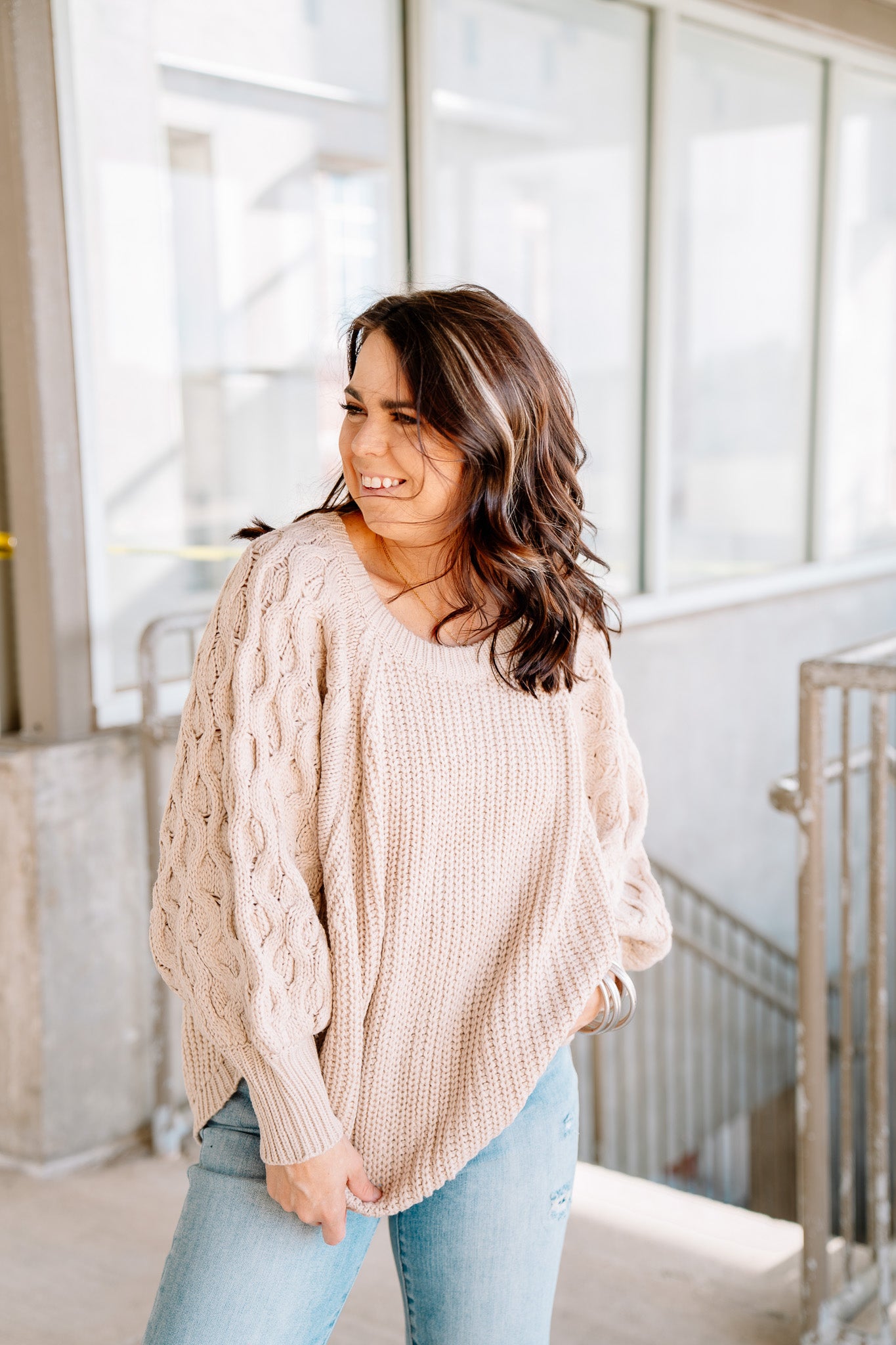 Oatmeal Oversized Sweater