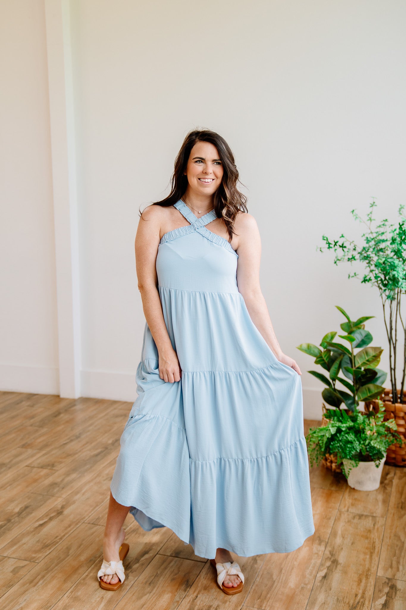 Strappy Maxi Dress