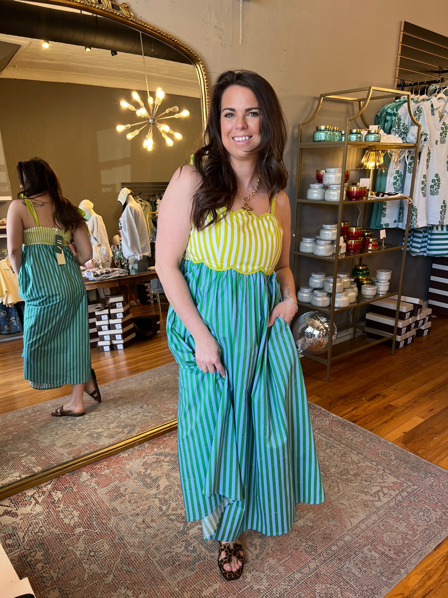 Kiwi Breeze Dress