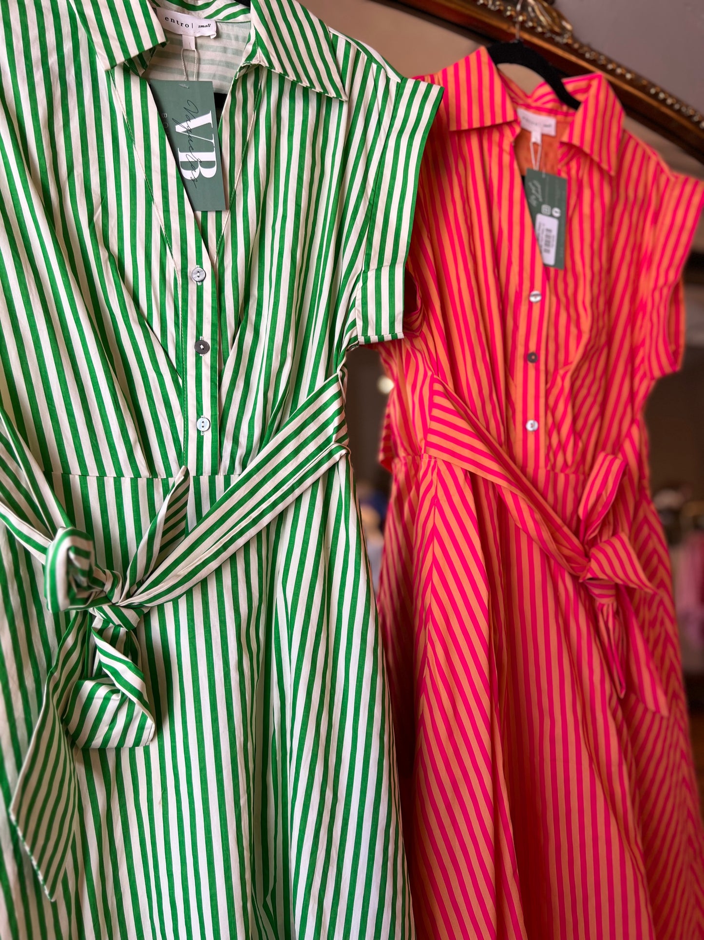 Punch Stripe Dress