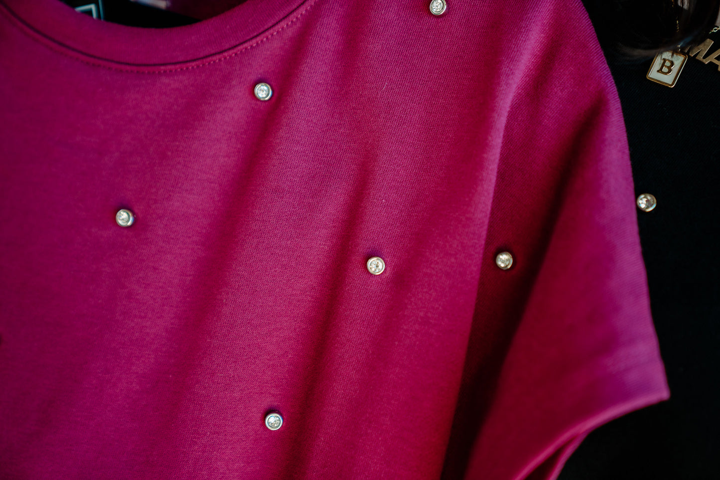 Bejeweled Tshirt Dress