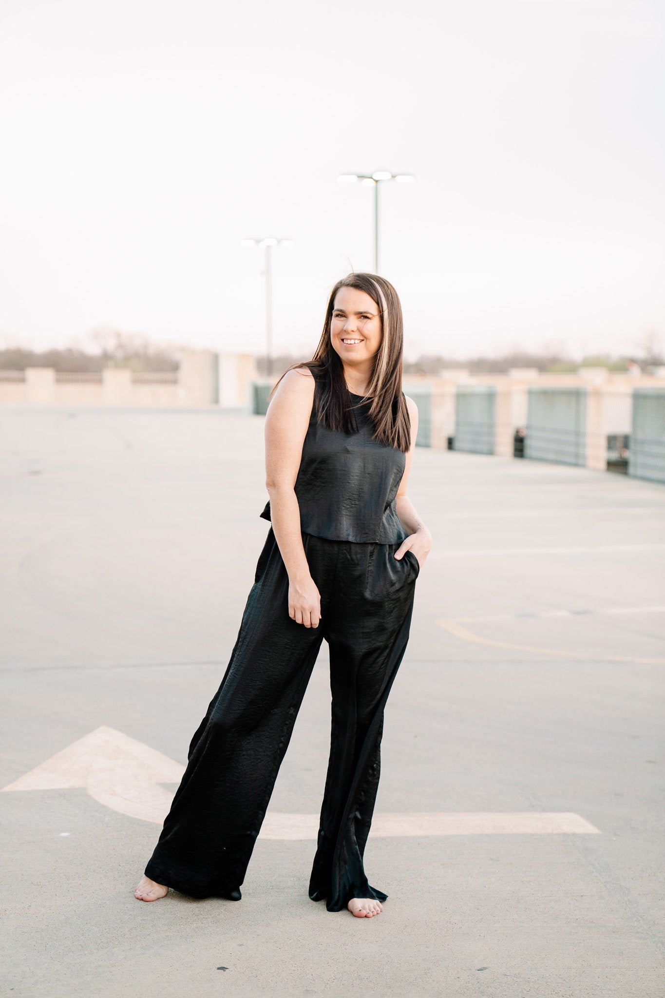 Hamptons Black Jumpsuit
