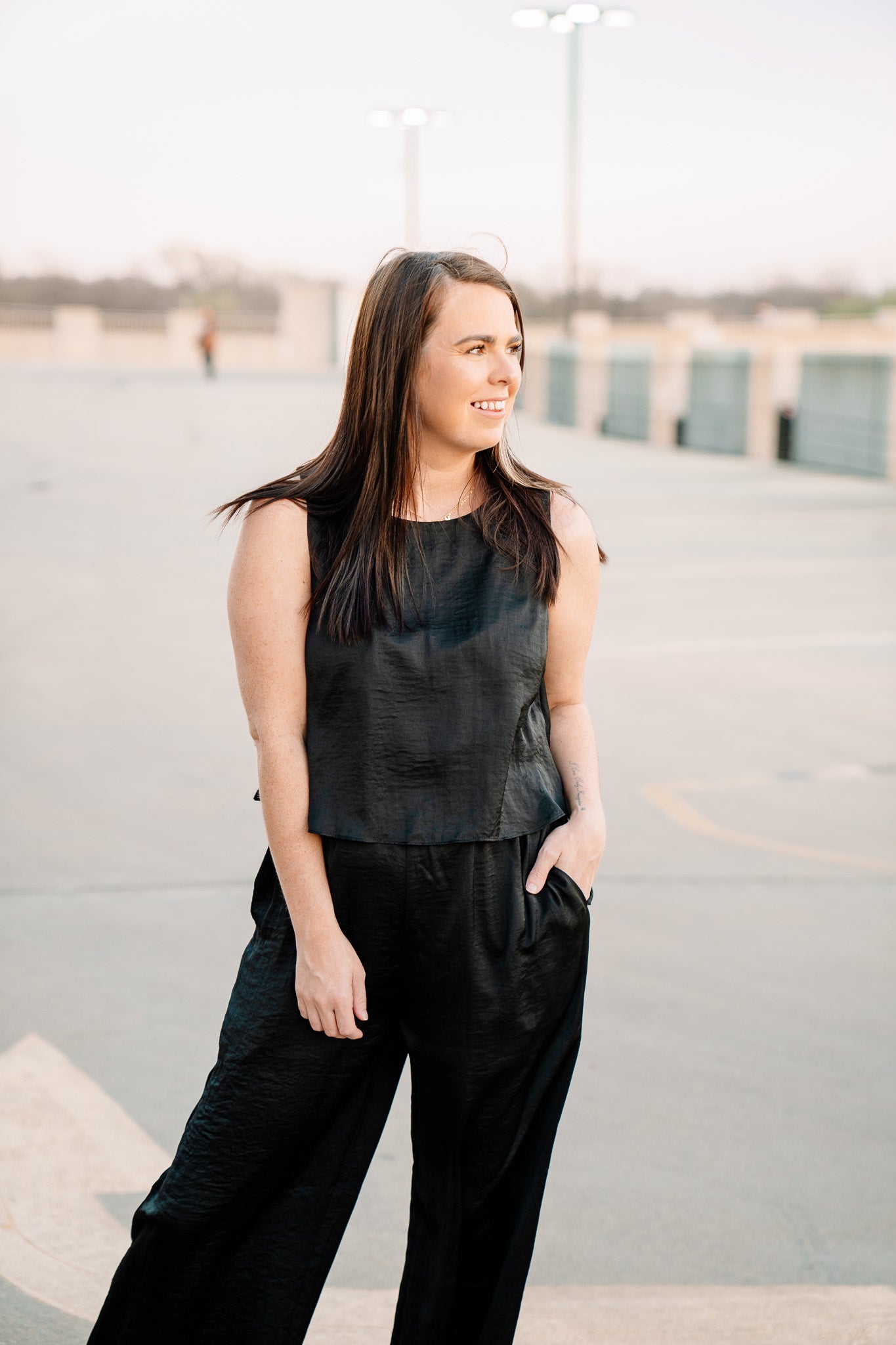 Hamptons Black Jumpsuit