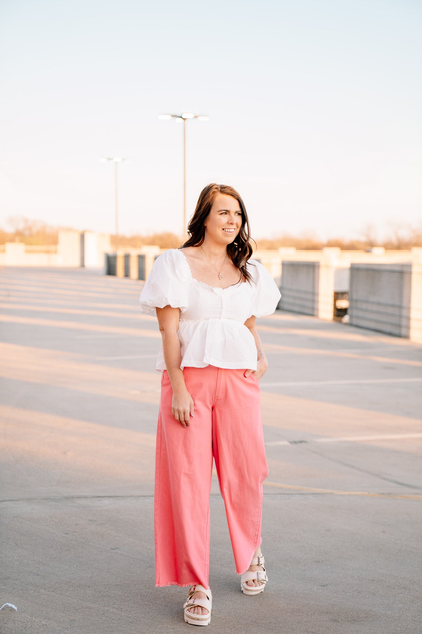 Hot Pink Jeans