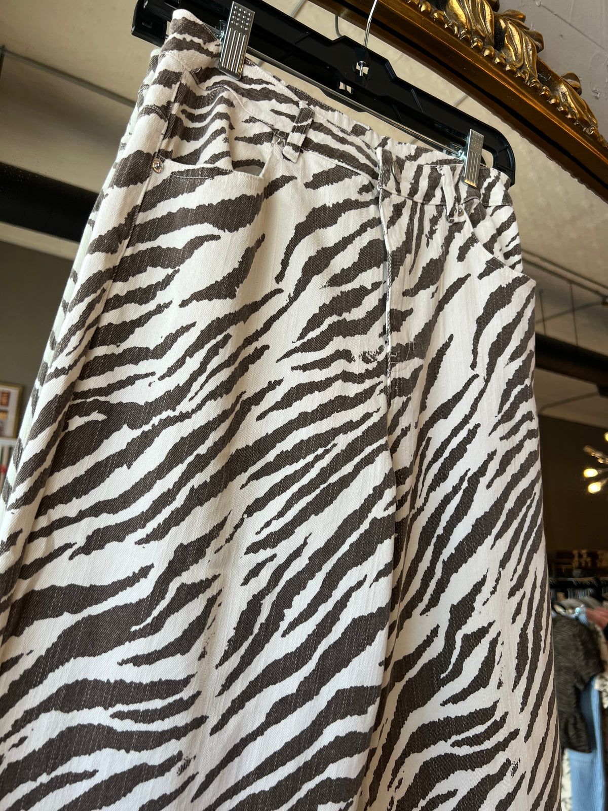 Zebra Stripe Pants