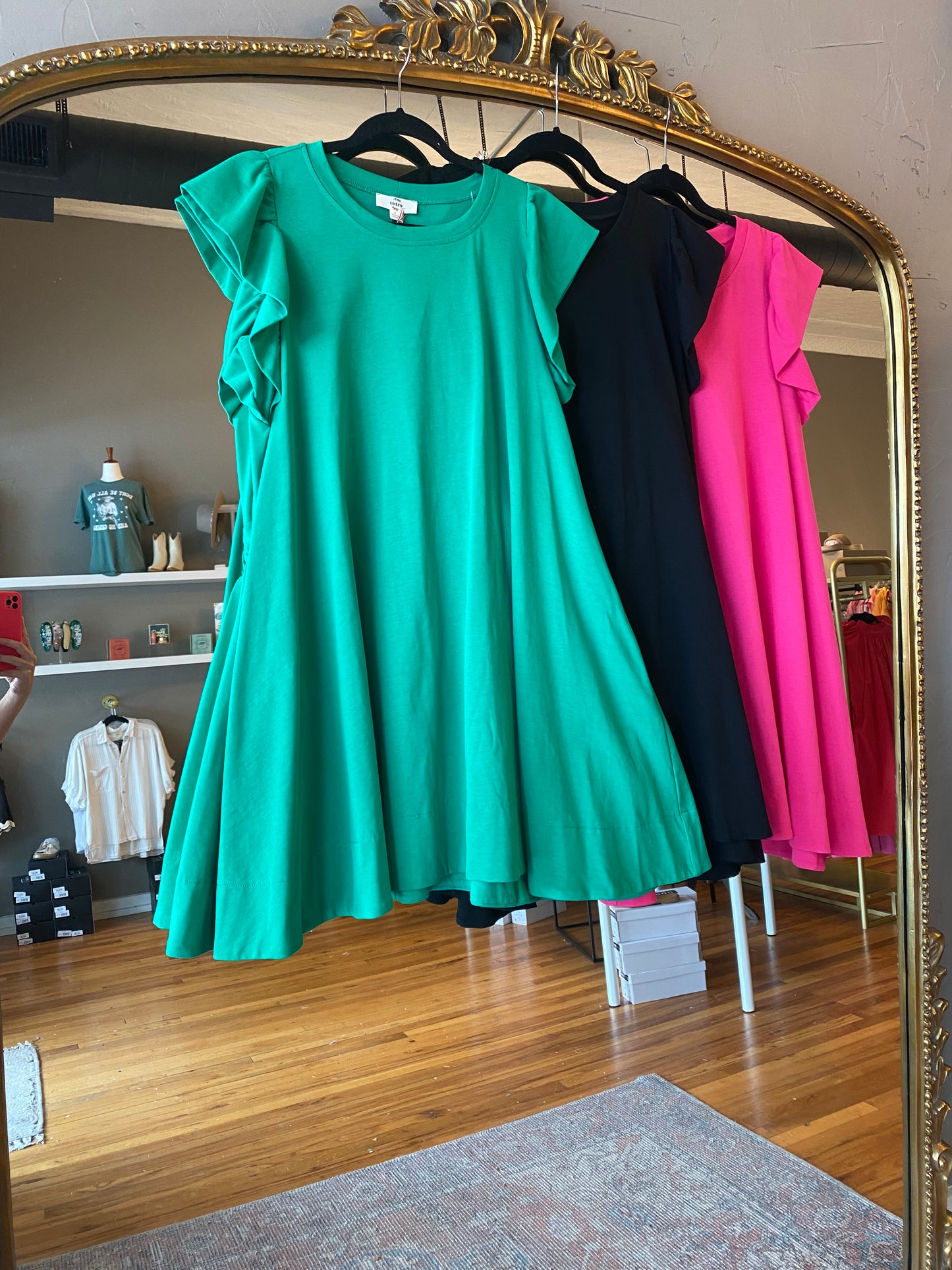 Capsule Ruffle Sleeve Dress