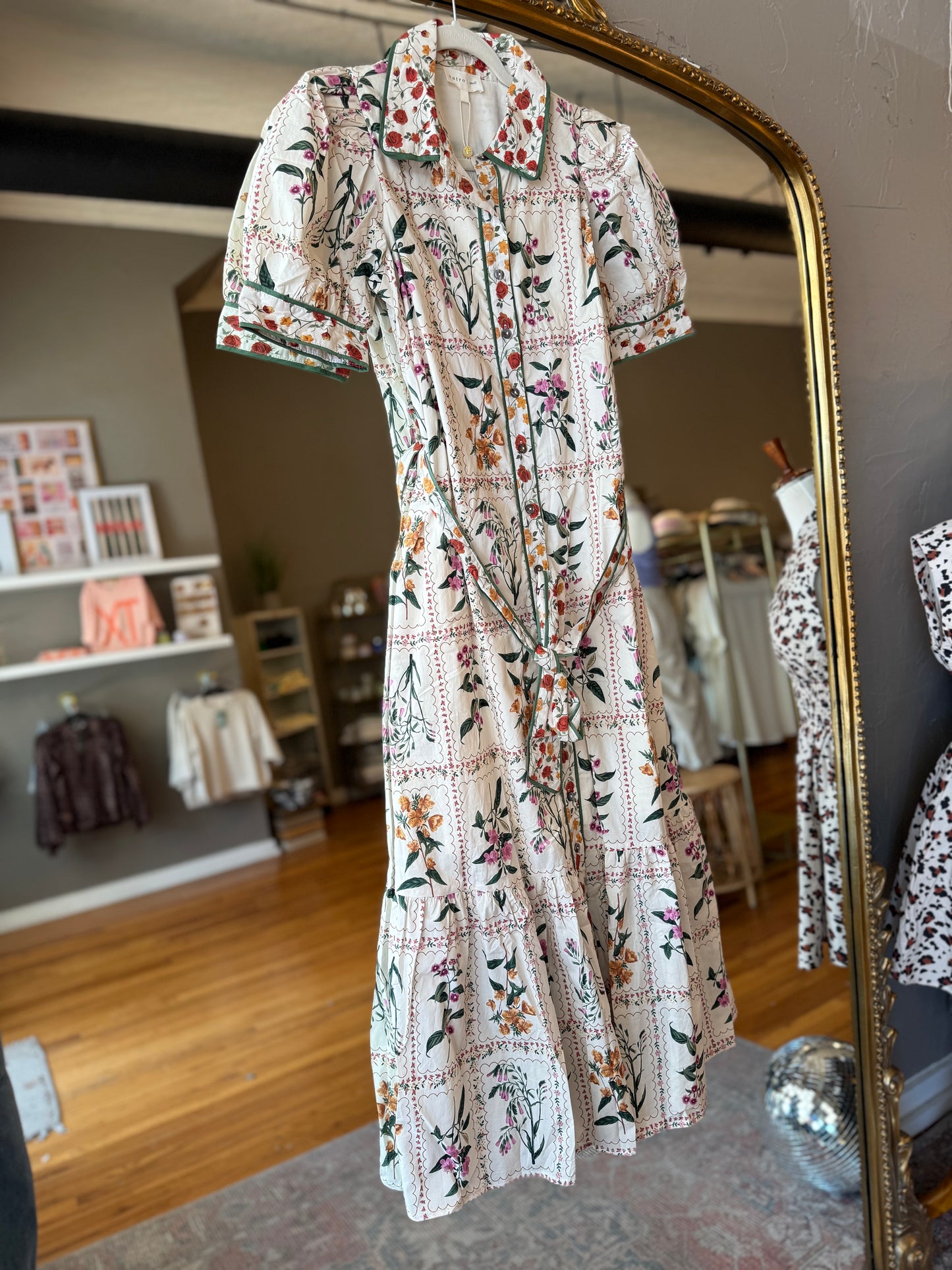 Wildflower Dreams Floral Midi Dress