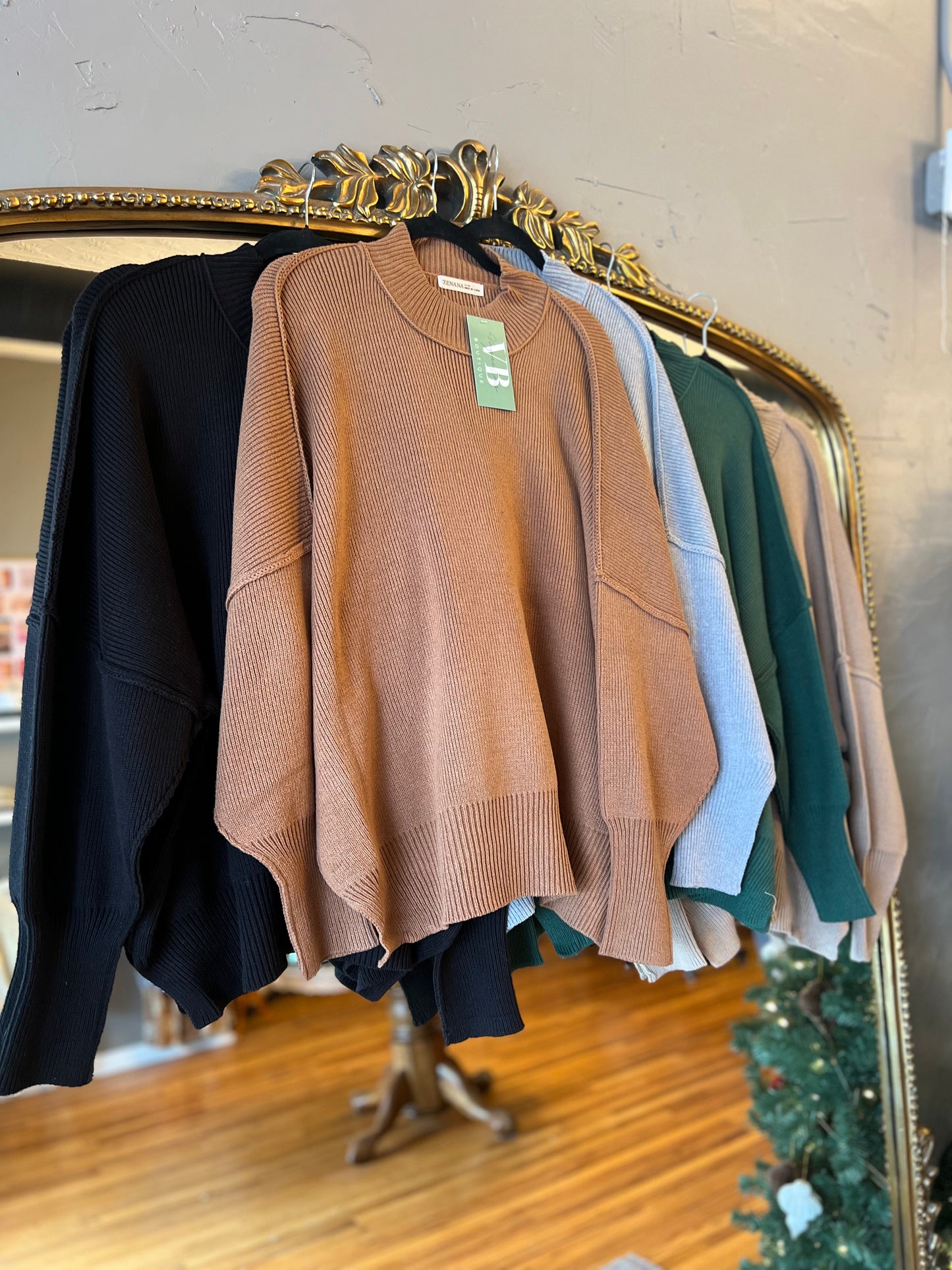 Oversized Solid Sweater