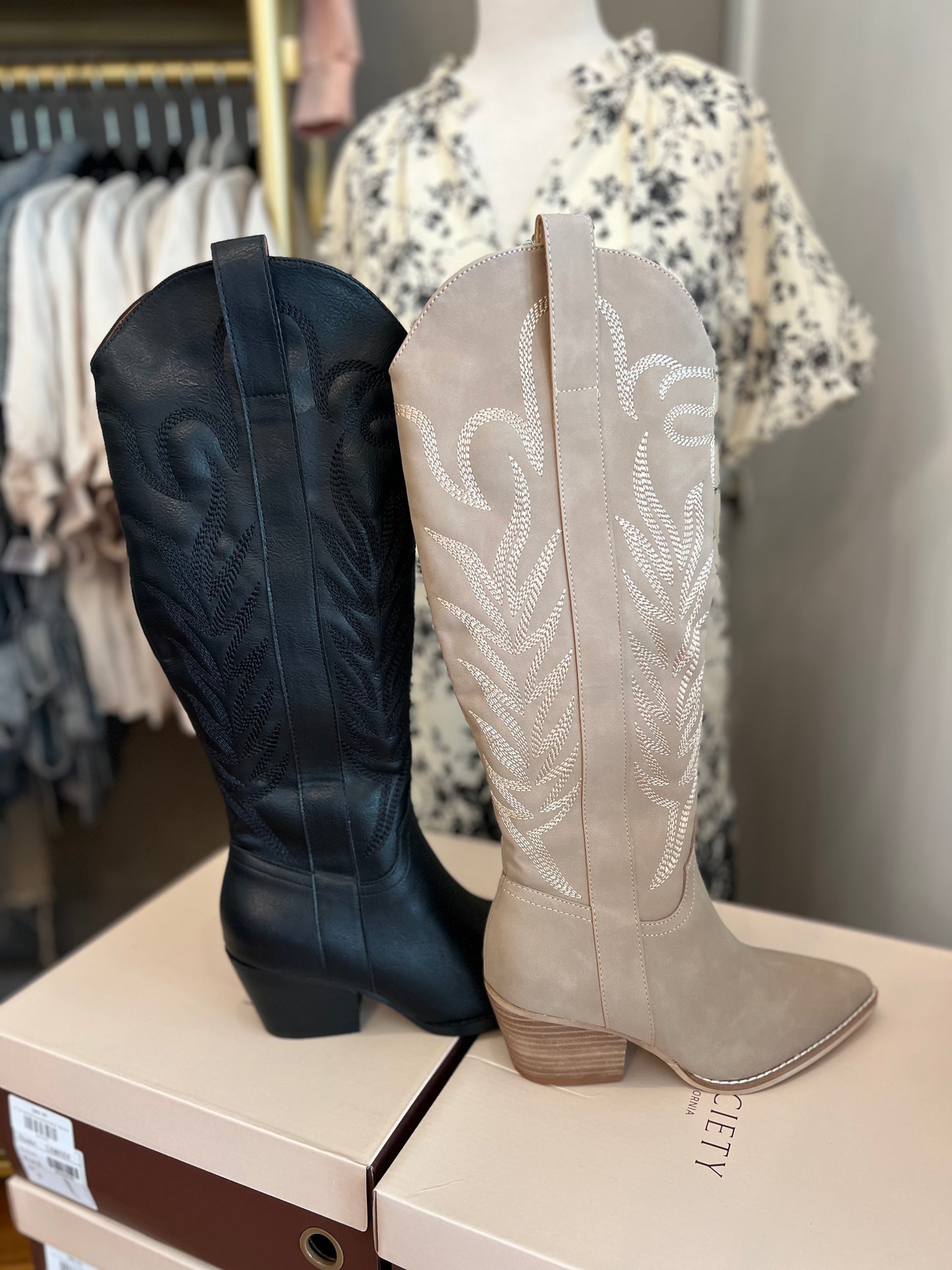 The Samara Embroidered Boot