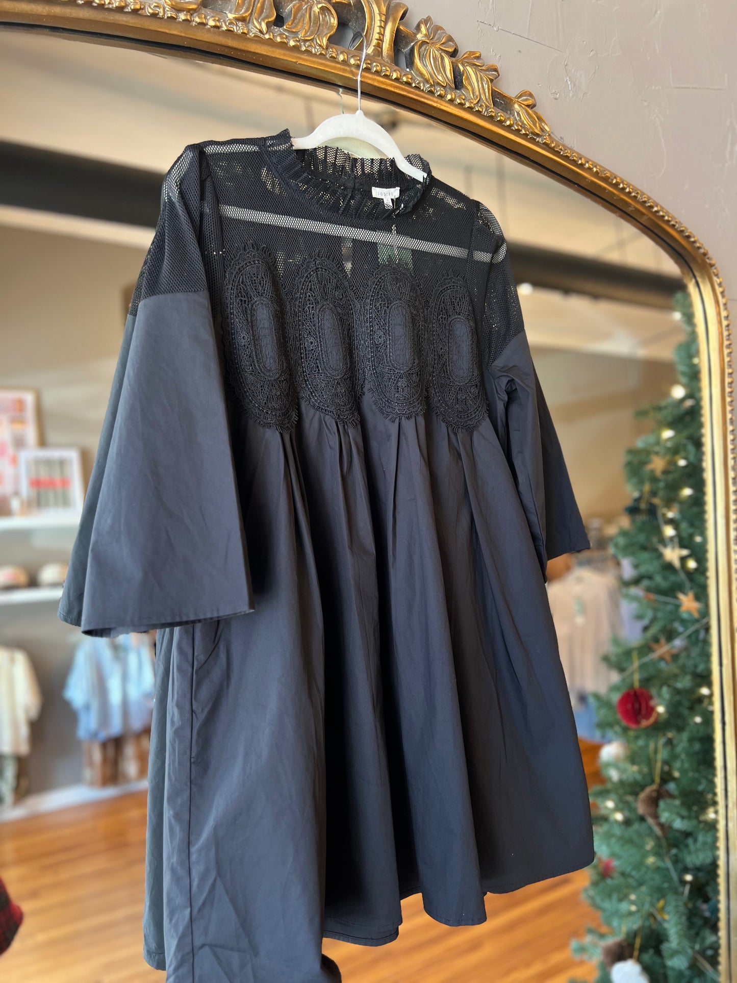 Babydoll Black Dress