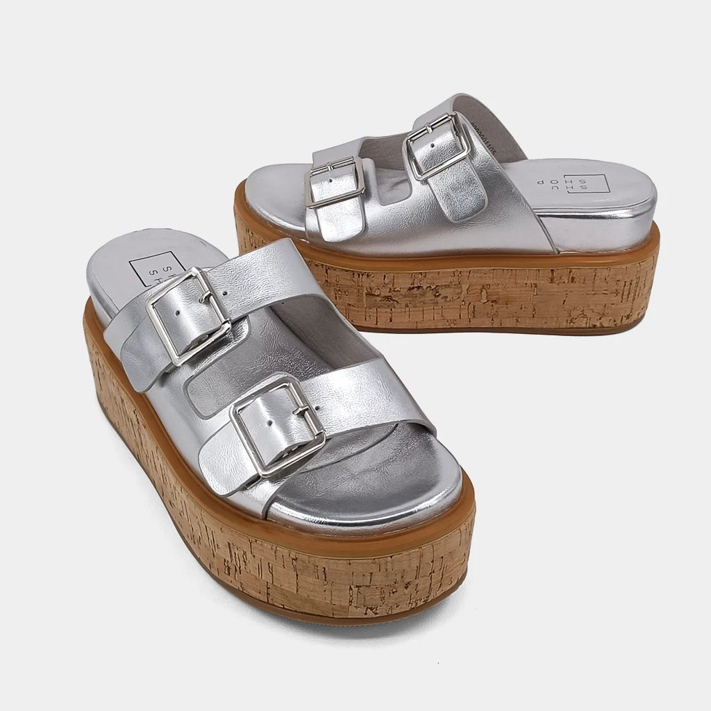 Lucinda Silver Platform ShuShop