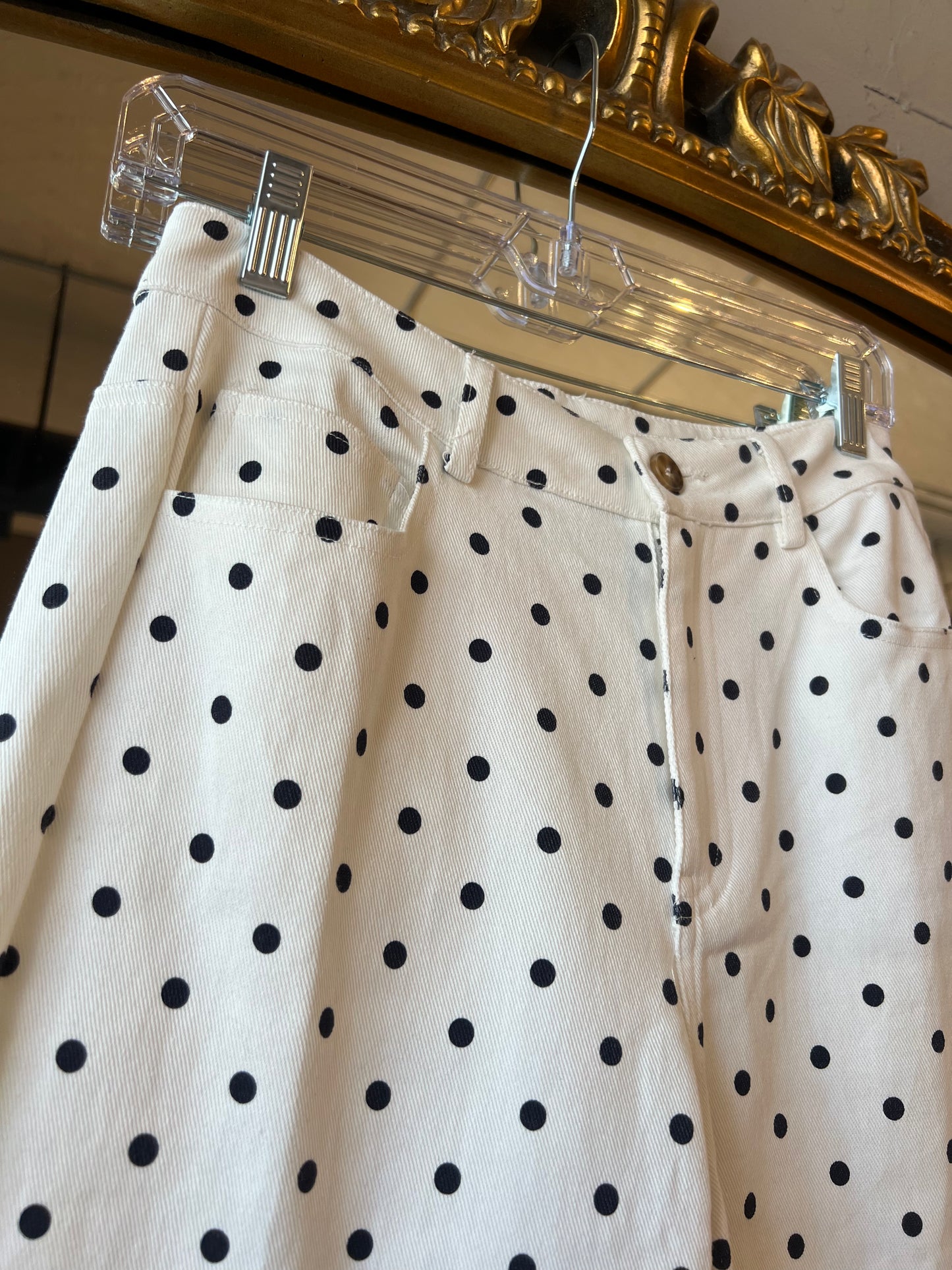 Dotted Crop Pant