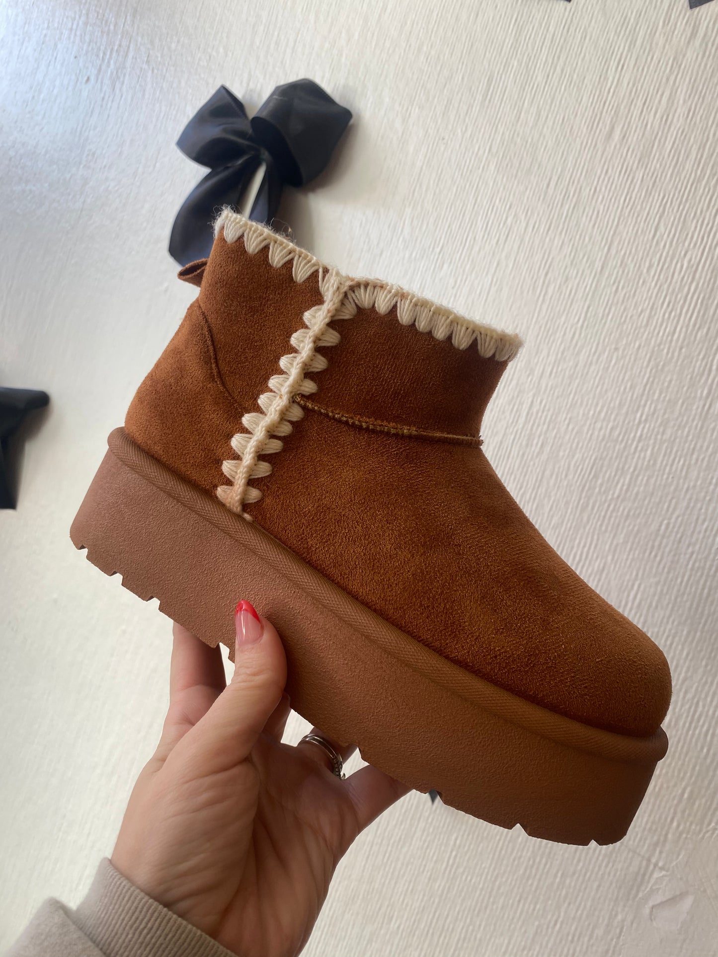 Platform Comfort Bootie
