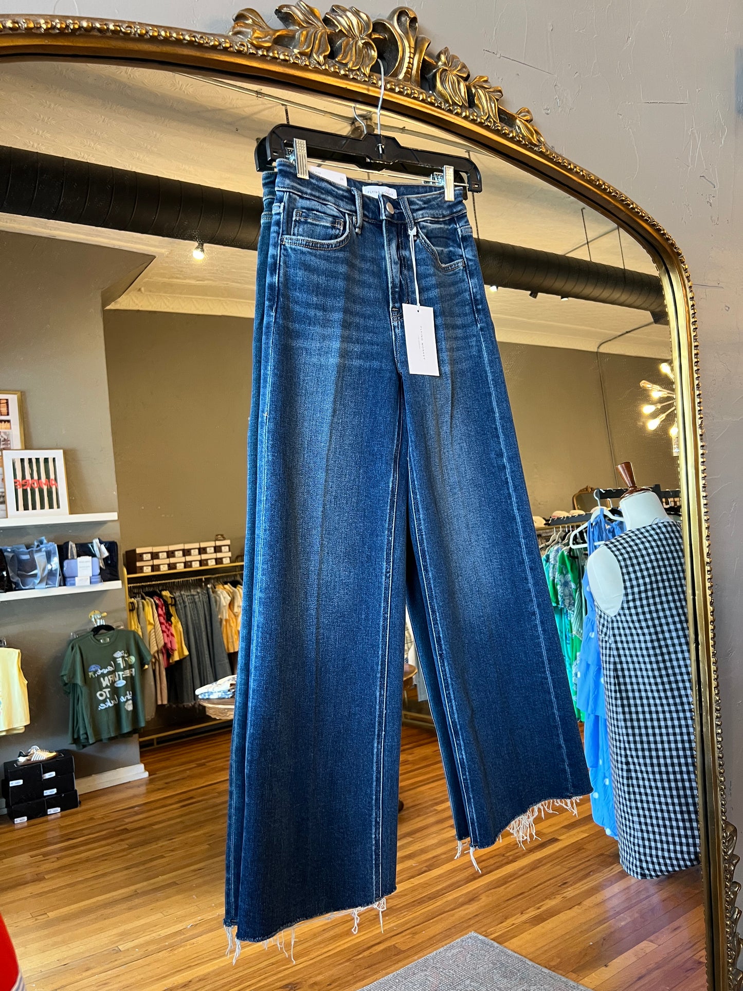 Flying Monkey High Rise Rational Denim