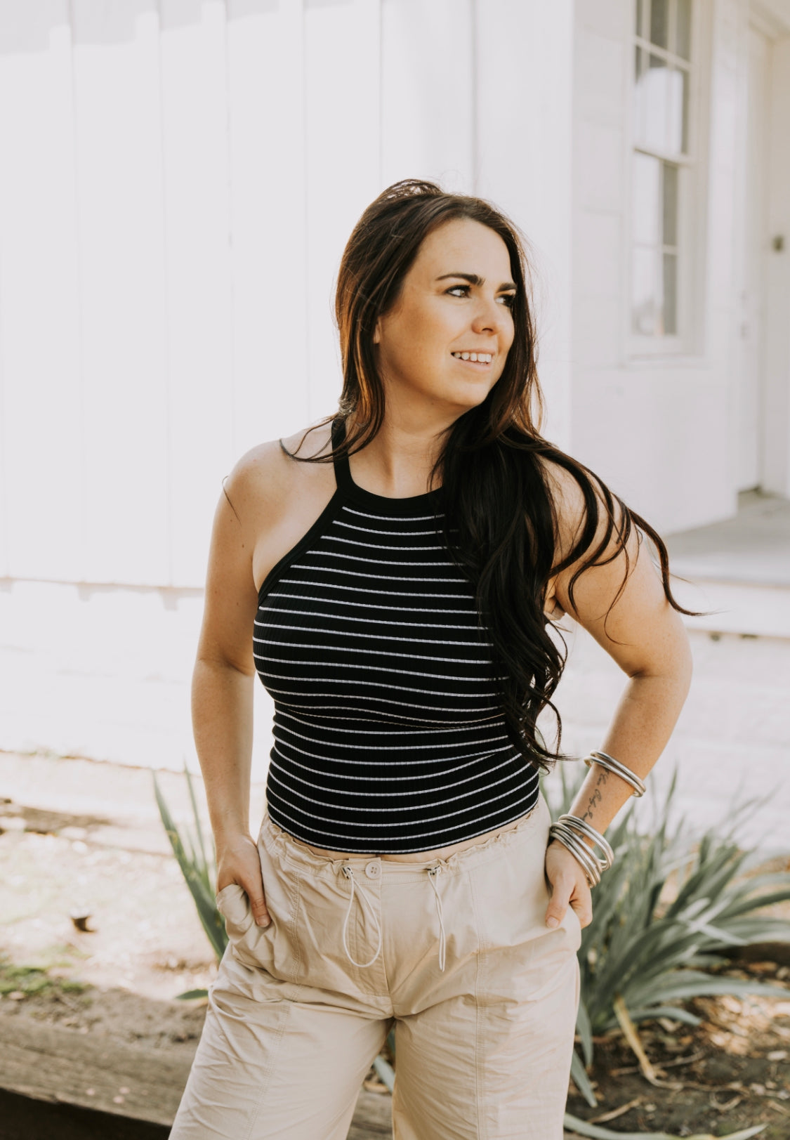 pinstripe tank