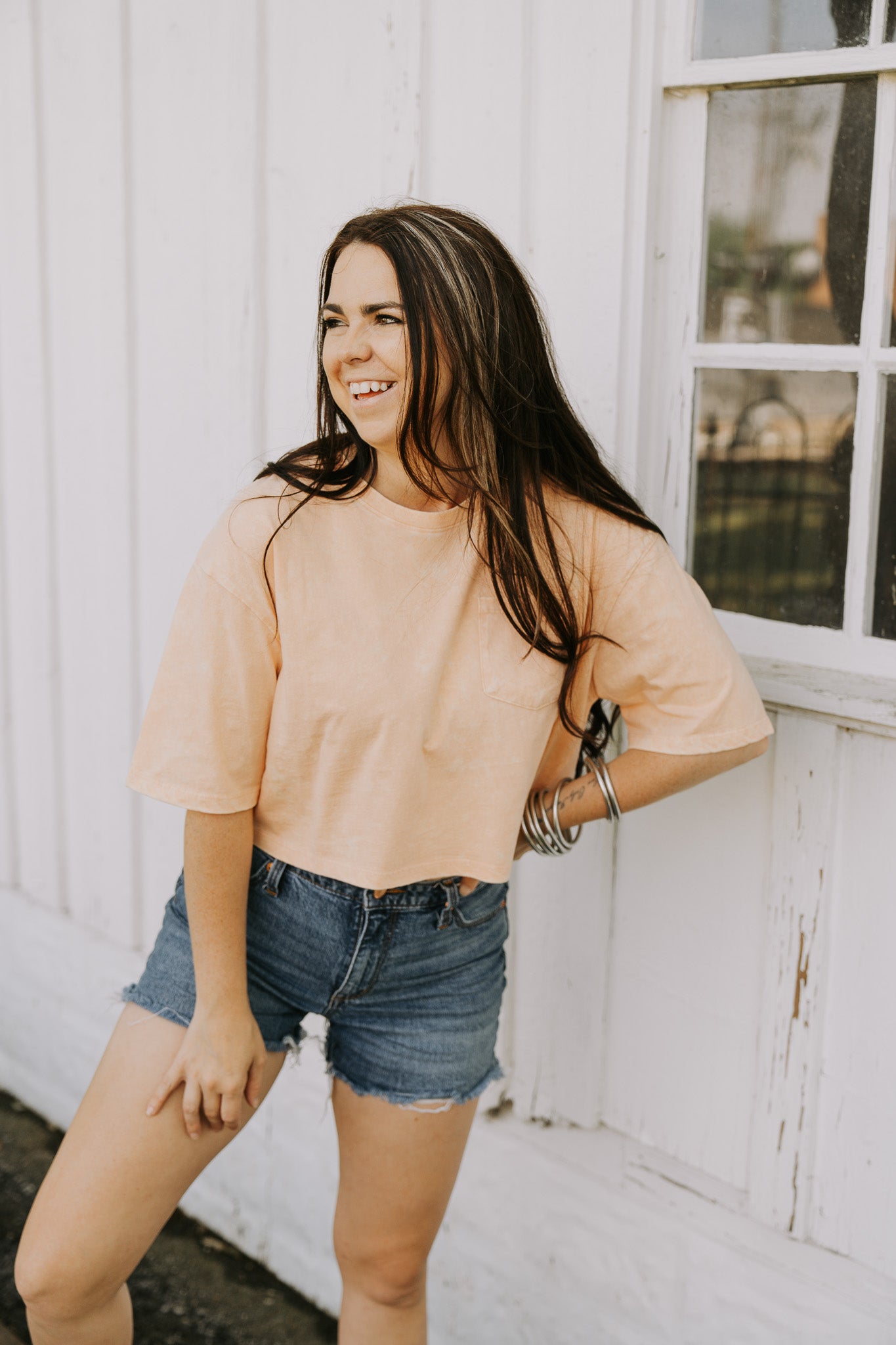 Casual Cropped Tee