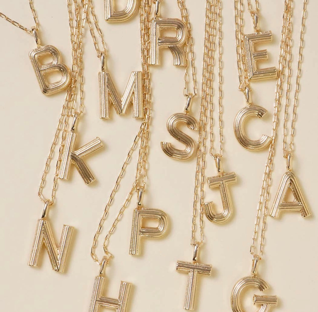 Balloon Initial Necklace