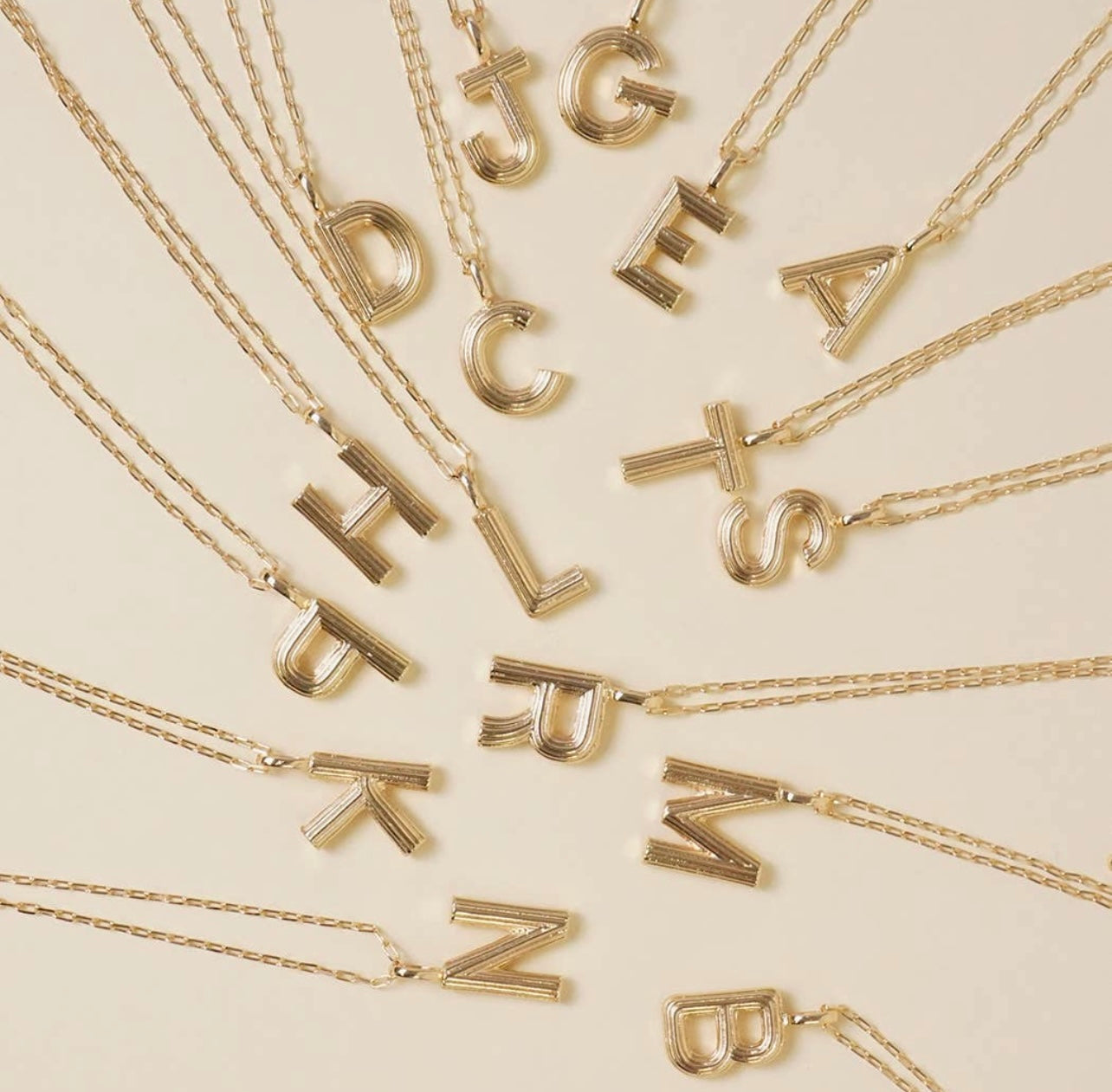 Balloon Initial Necklace