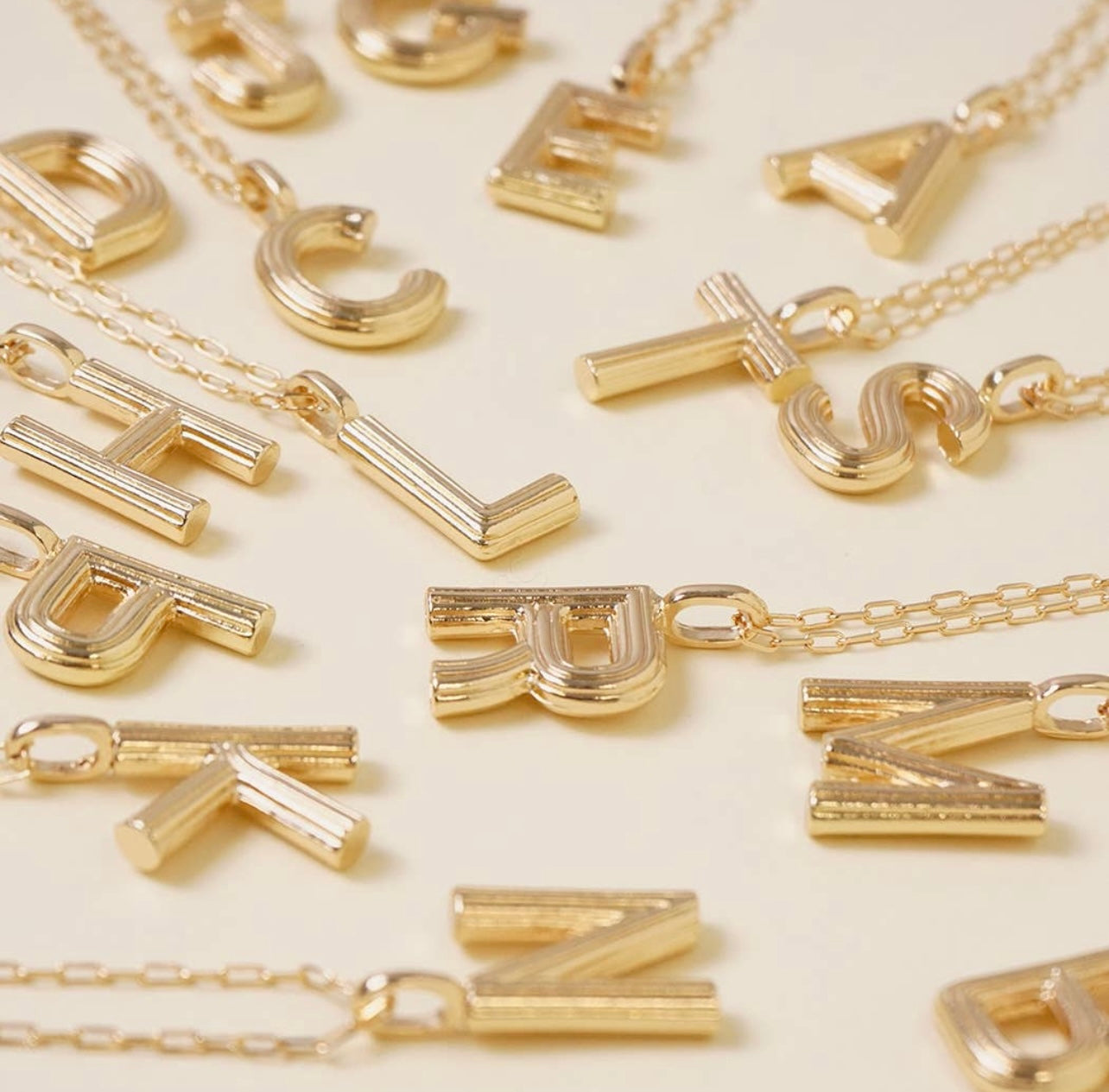 Balloon Initial Necklace