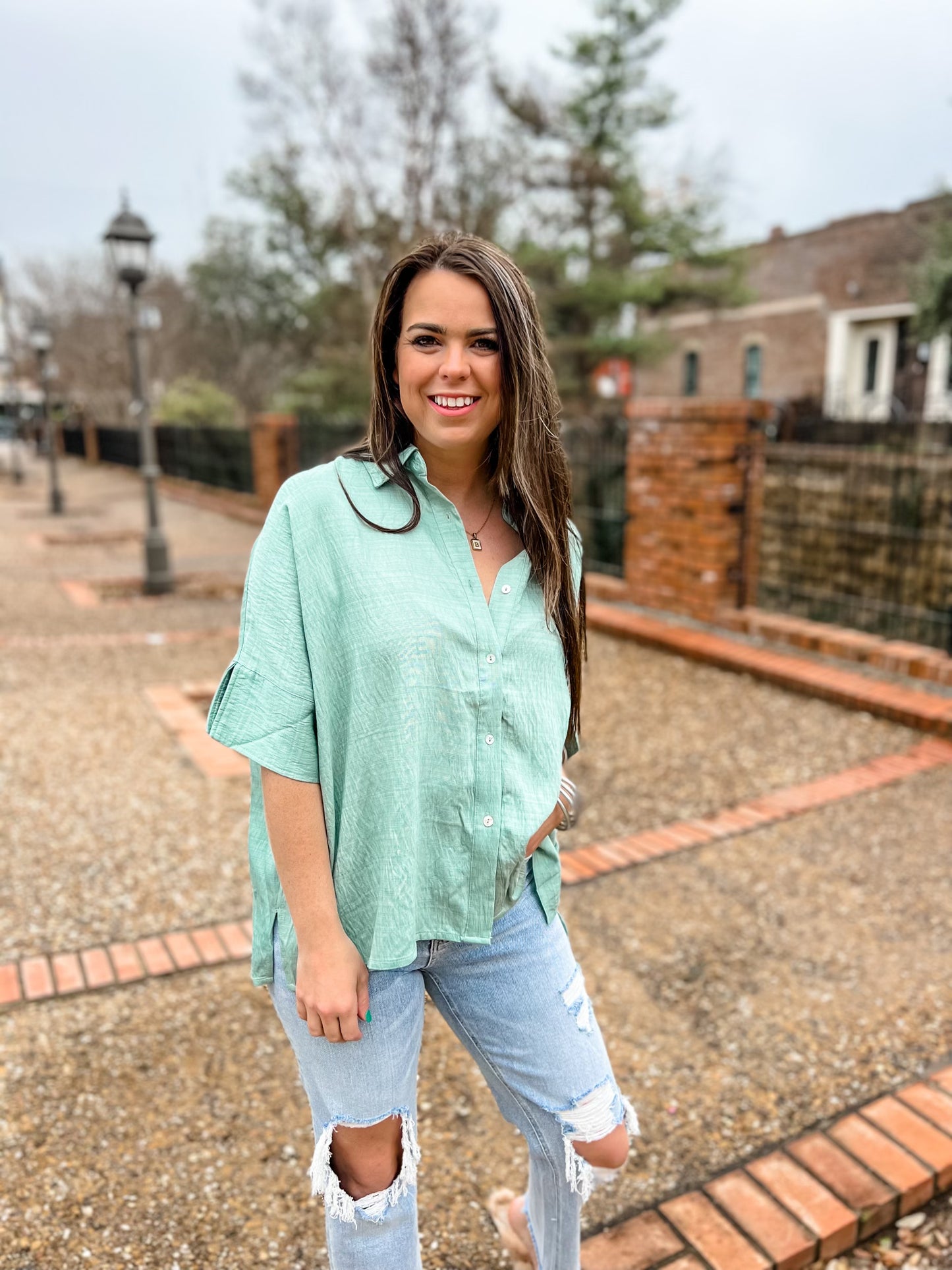Sage Waters Blouse