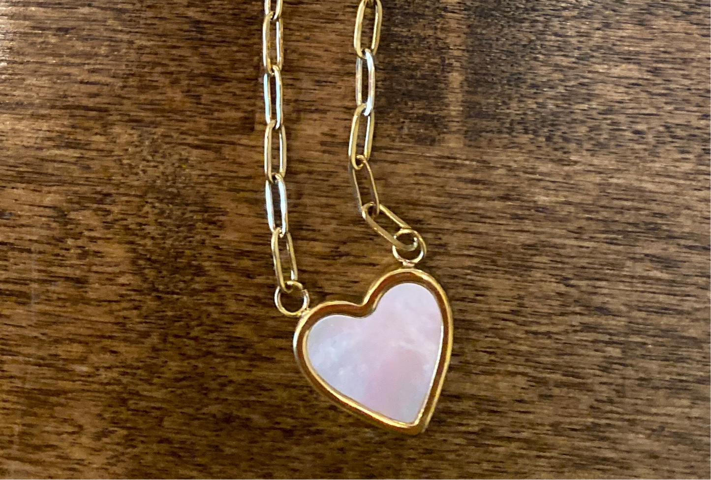 Pearl Heart Necklace
