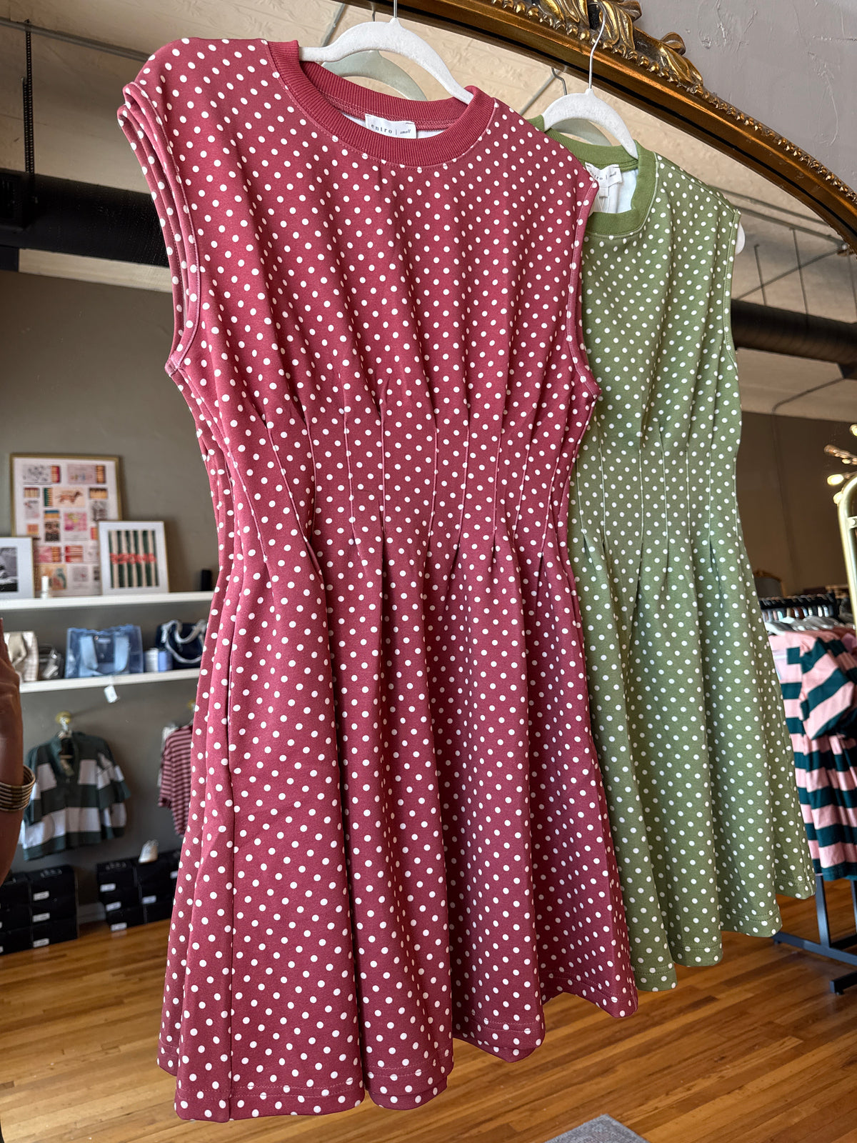 Comfy Dot Dress