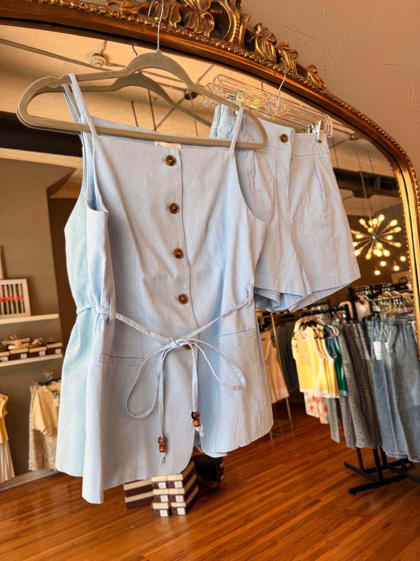 Light Blue Tie SET