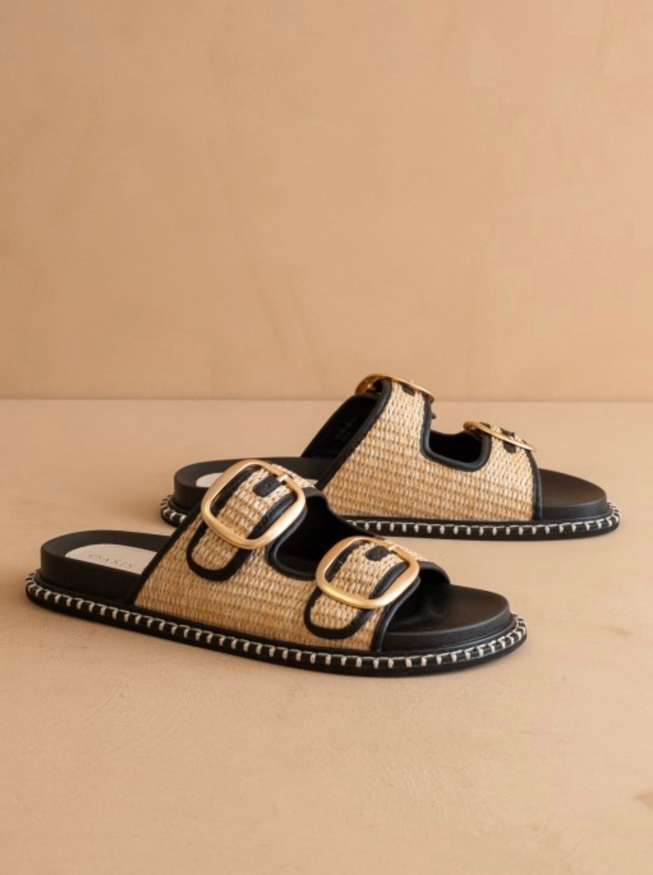 The Daytona Black Sandal