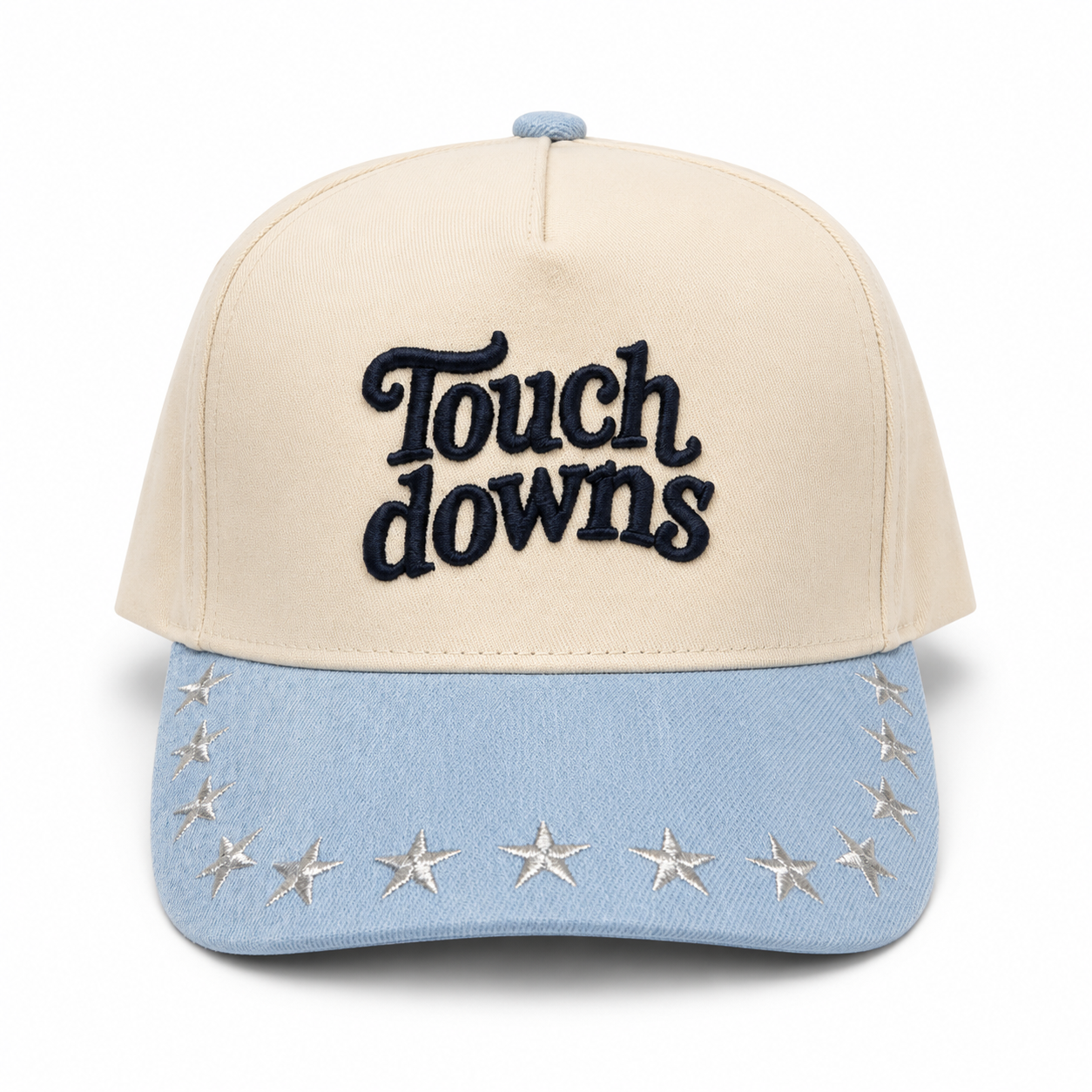 Touchdowns Denim Stars Trucker Hat