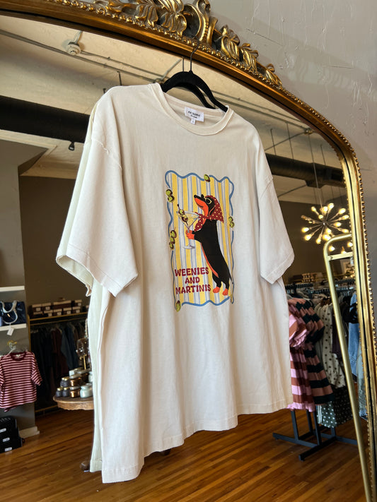 Weenie Oversized Graphic Tee