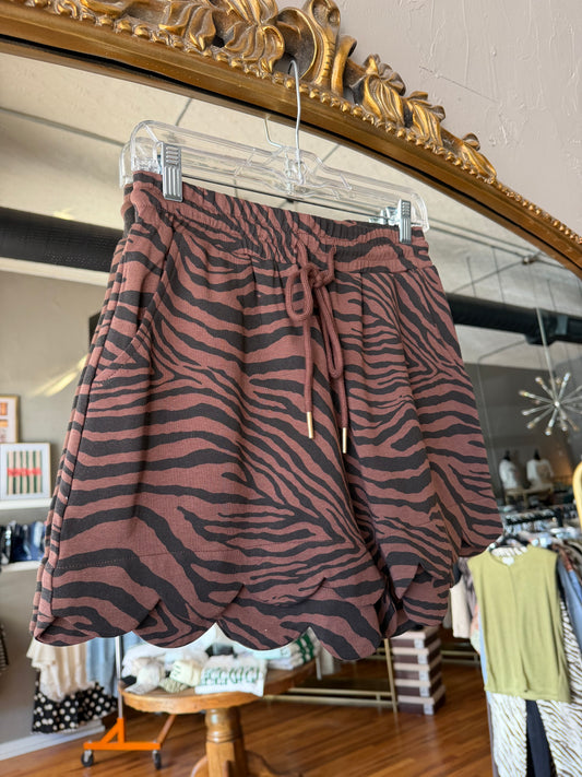 Zing Zebra Shorts