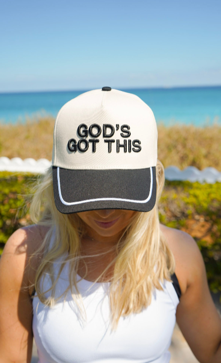 God's Got This - Black Trucker Hat