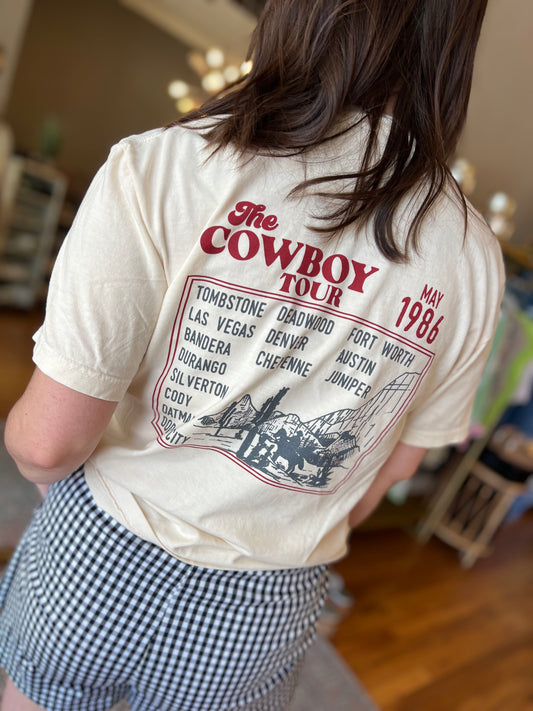 Cowboy Tour Tee