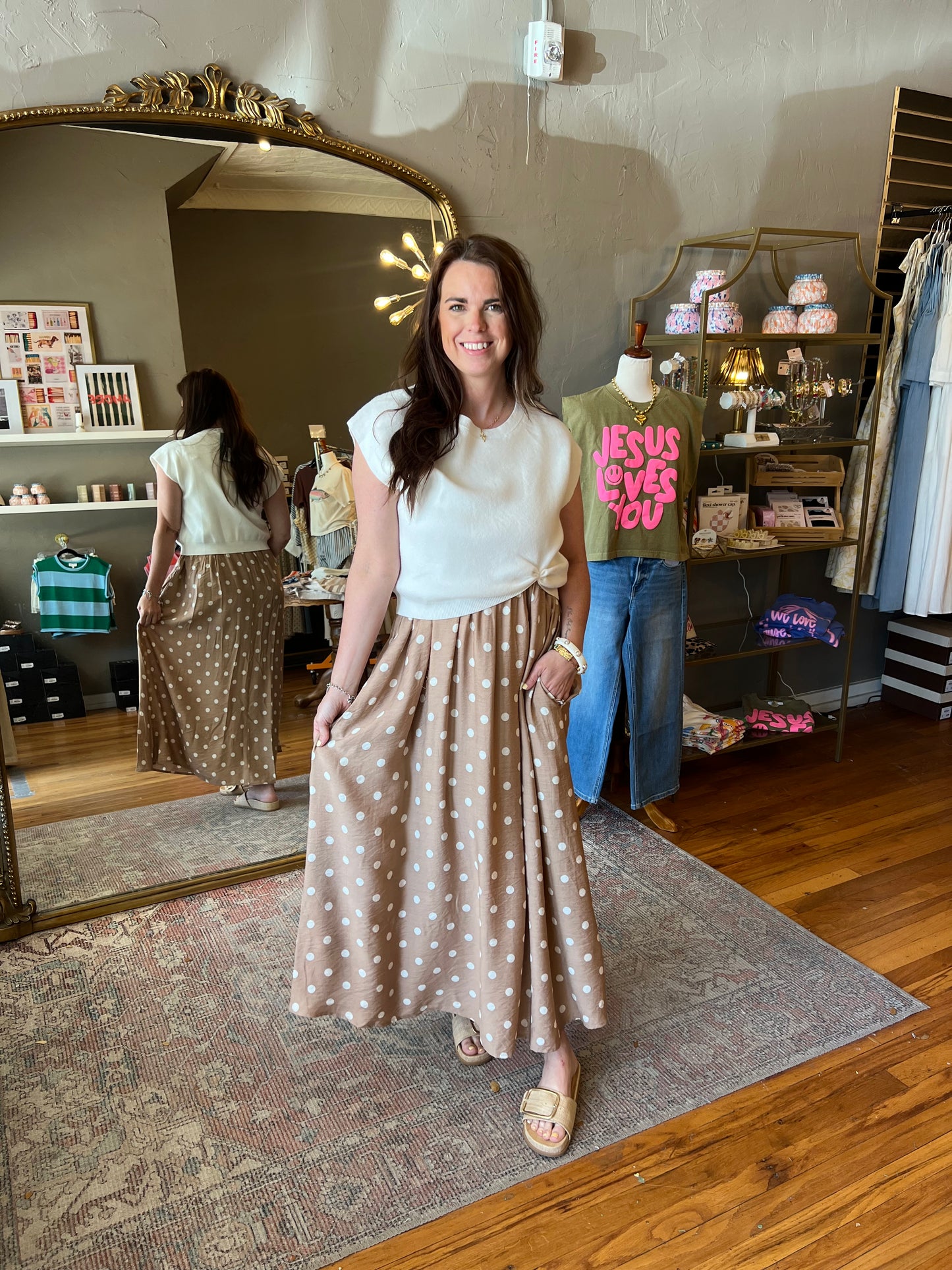 Dotty Layer Dress