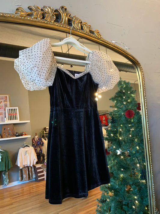 Pinch Me Velvet Dress