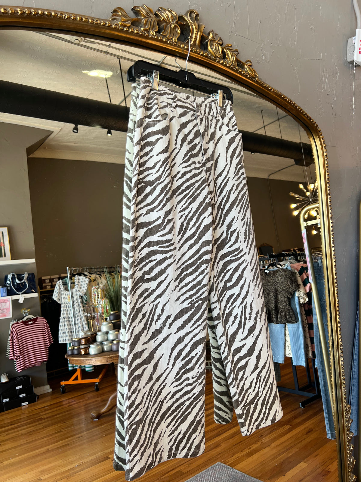 Zebra Stripe Pants