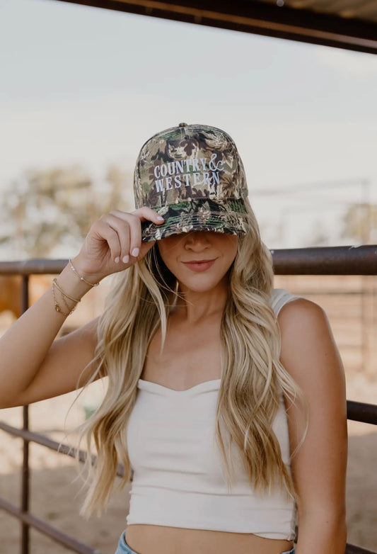 Country And Western Trucker Hat