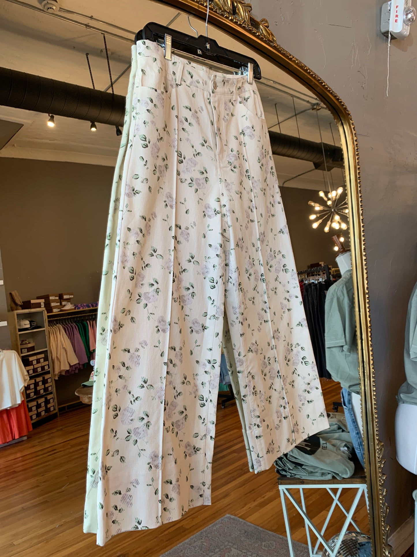 Spring Floral Pants