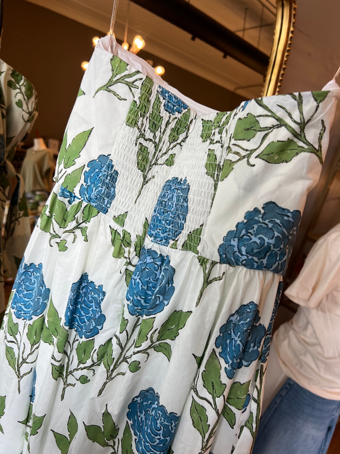 Hydrangia Midi Dress