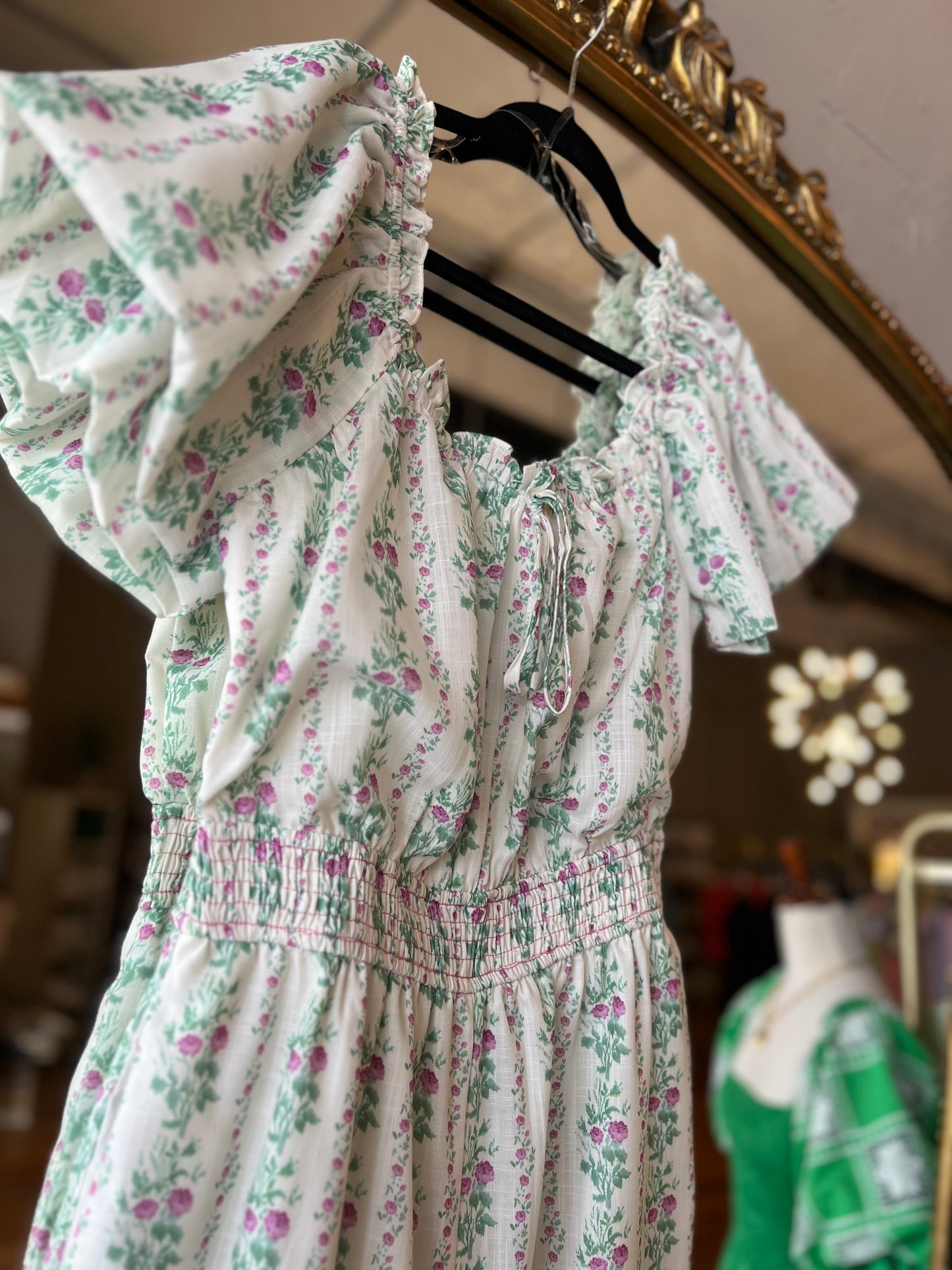 Flutter And Floral Jumpsuit