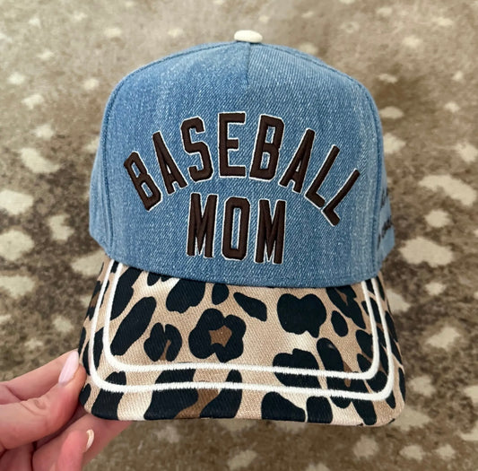 Baseball Mom Denim Trucker