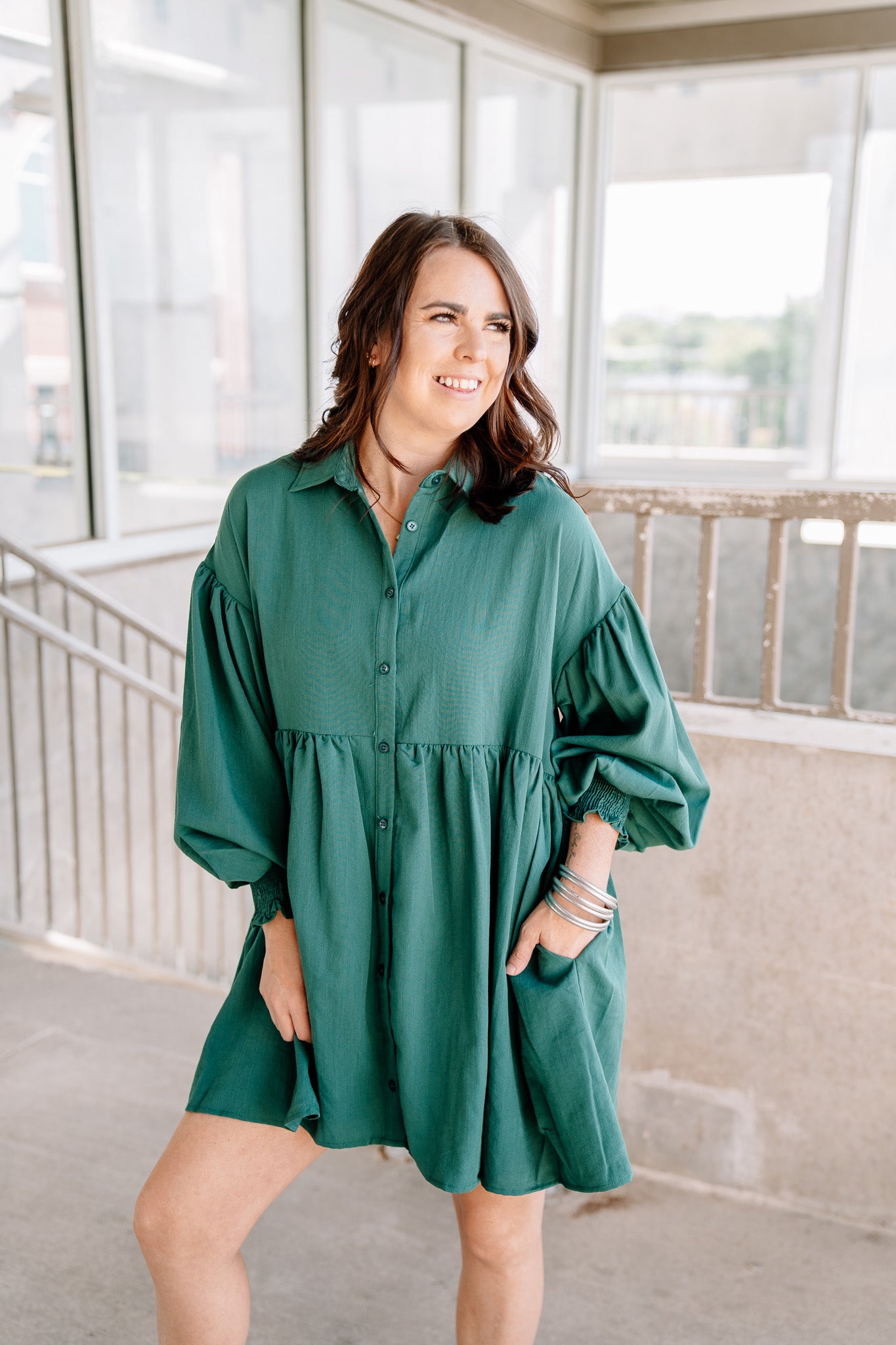 Golly Green Dress