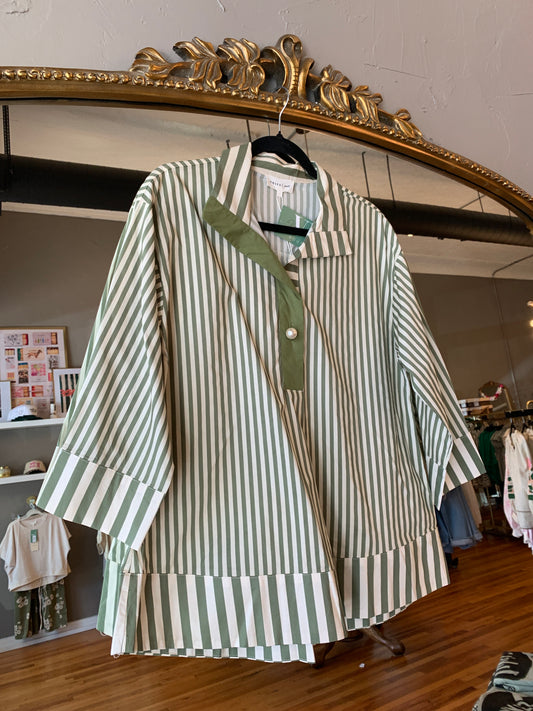 Olive Pearl Top